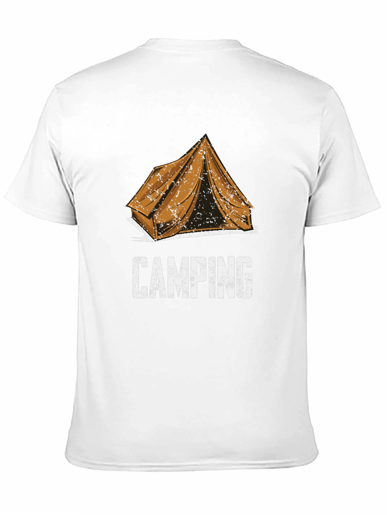 Camping Tent Graphic Tee - Outdoor Adventure Shirt