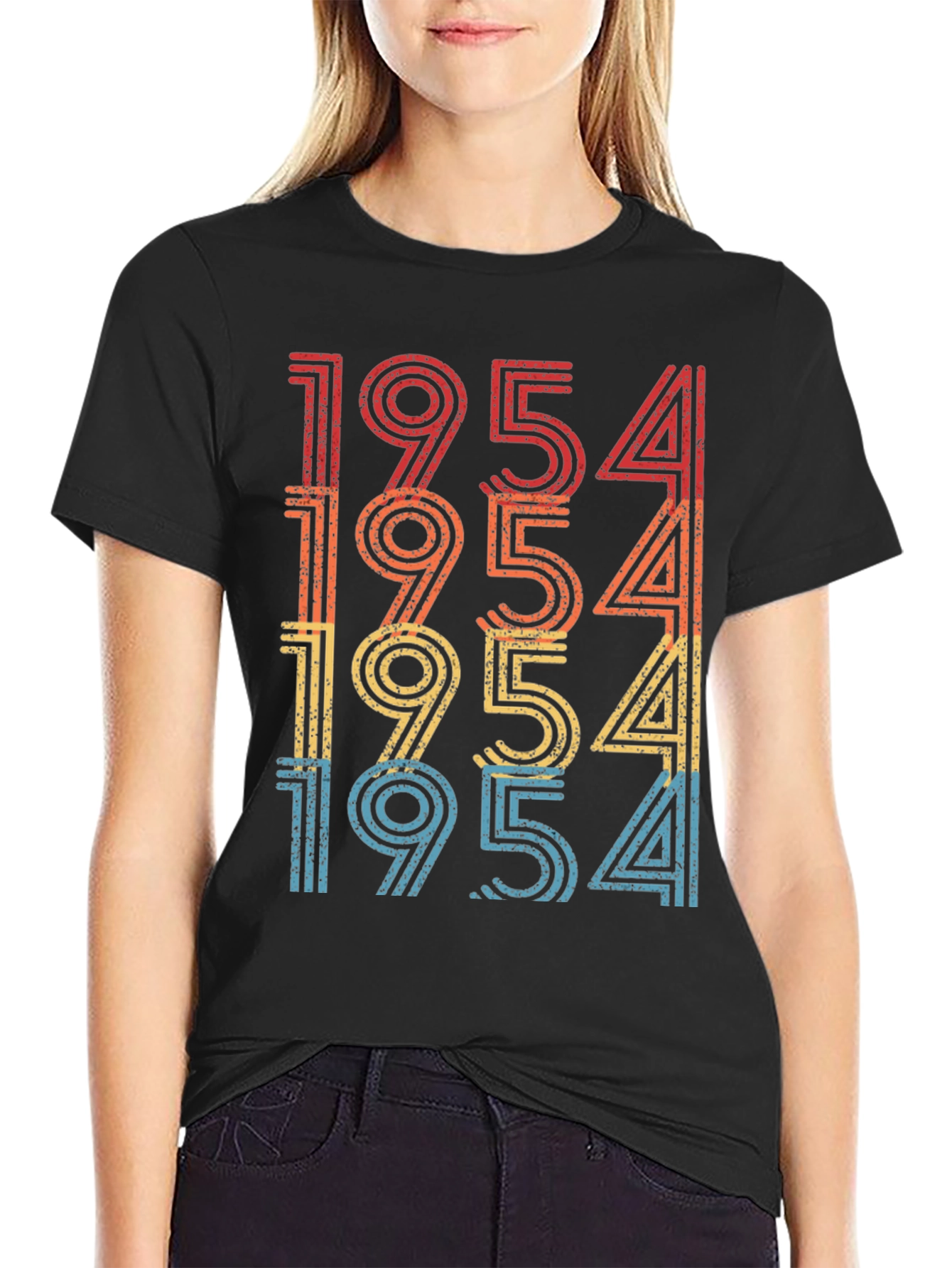 Retro 1954 Birthday Graphic T-Shirt