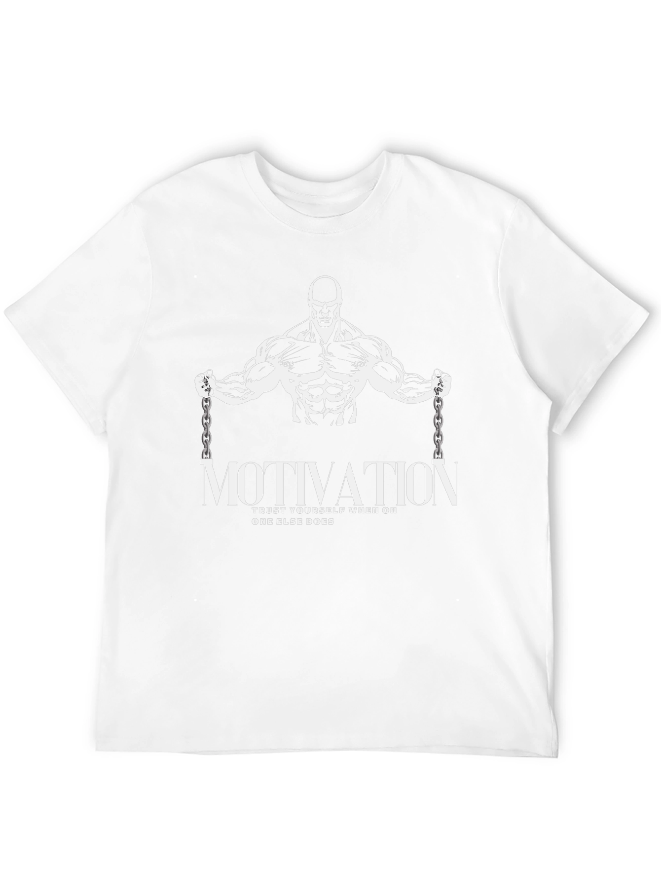 Motivational Gym T-Shirt - Trust Yourself Fitness Tee