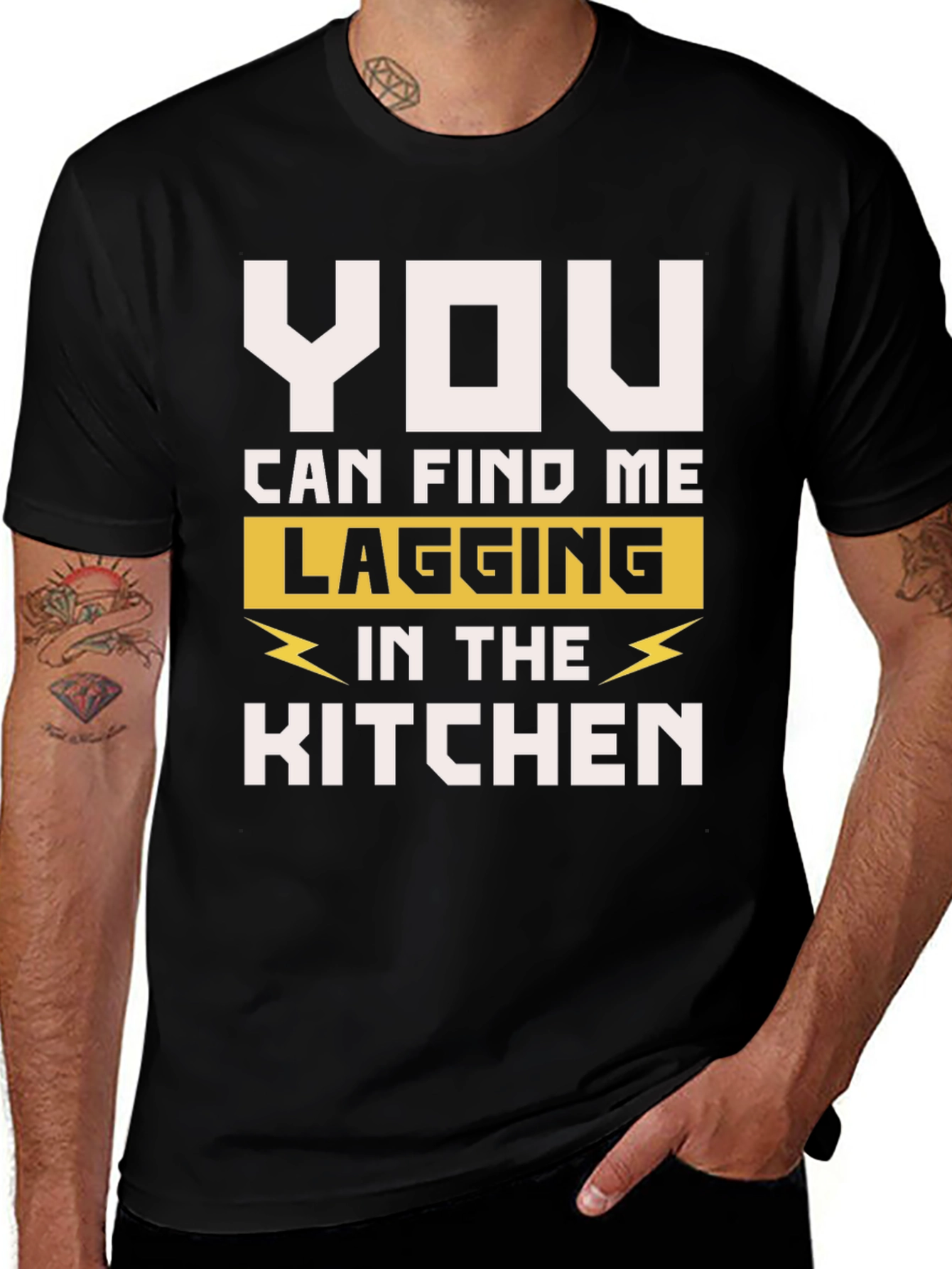 Lagging in the Kitchen Mens T-Shirt