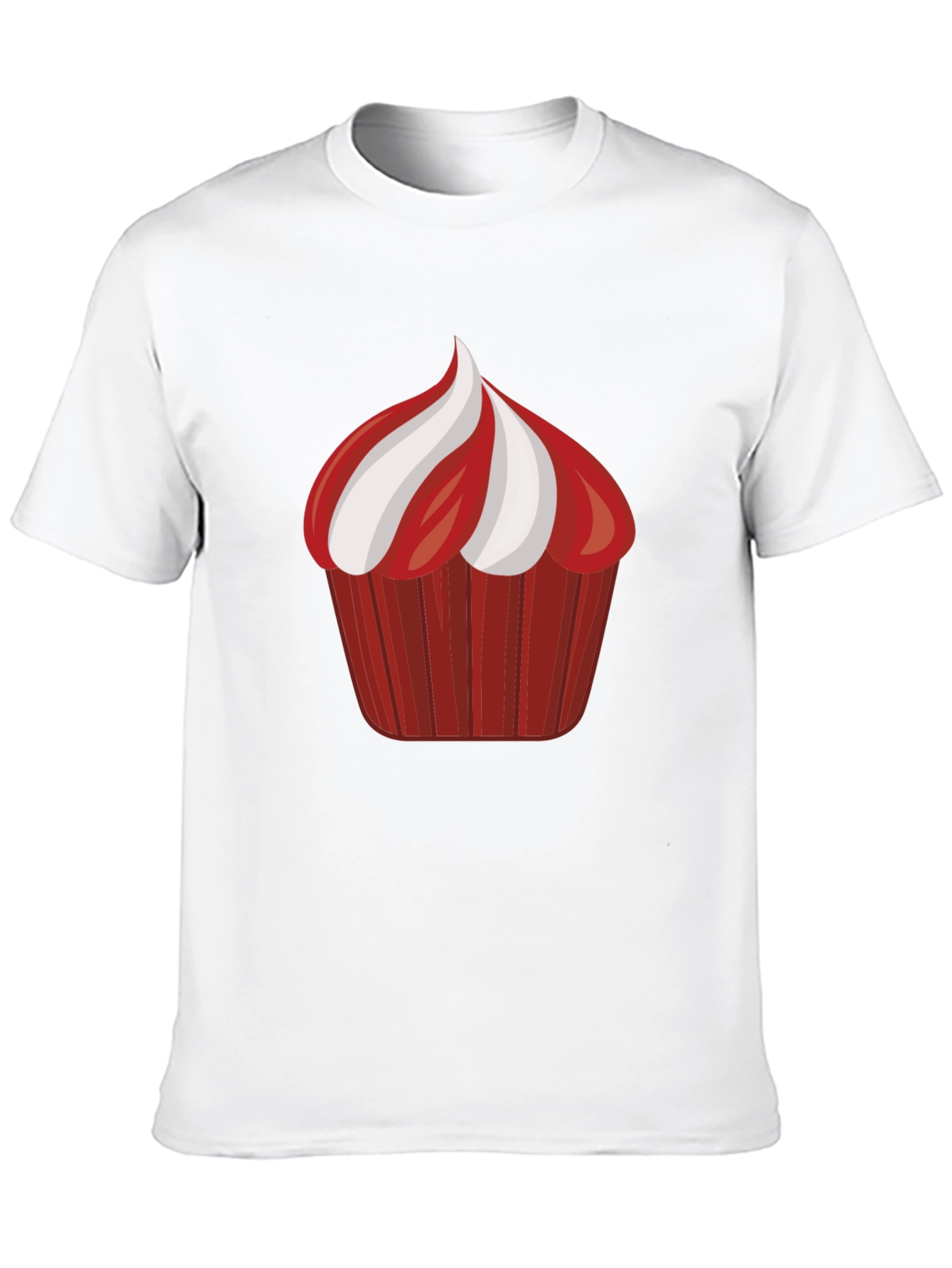 Cupcake Graphic Black Tee Shirt