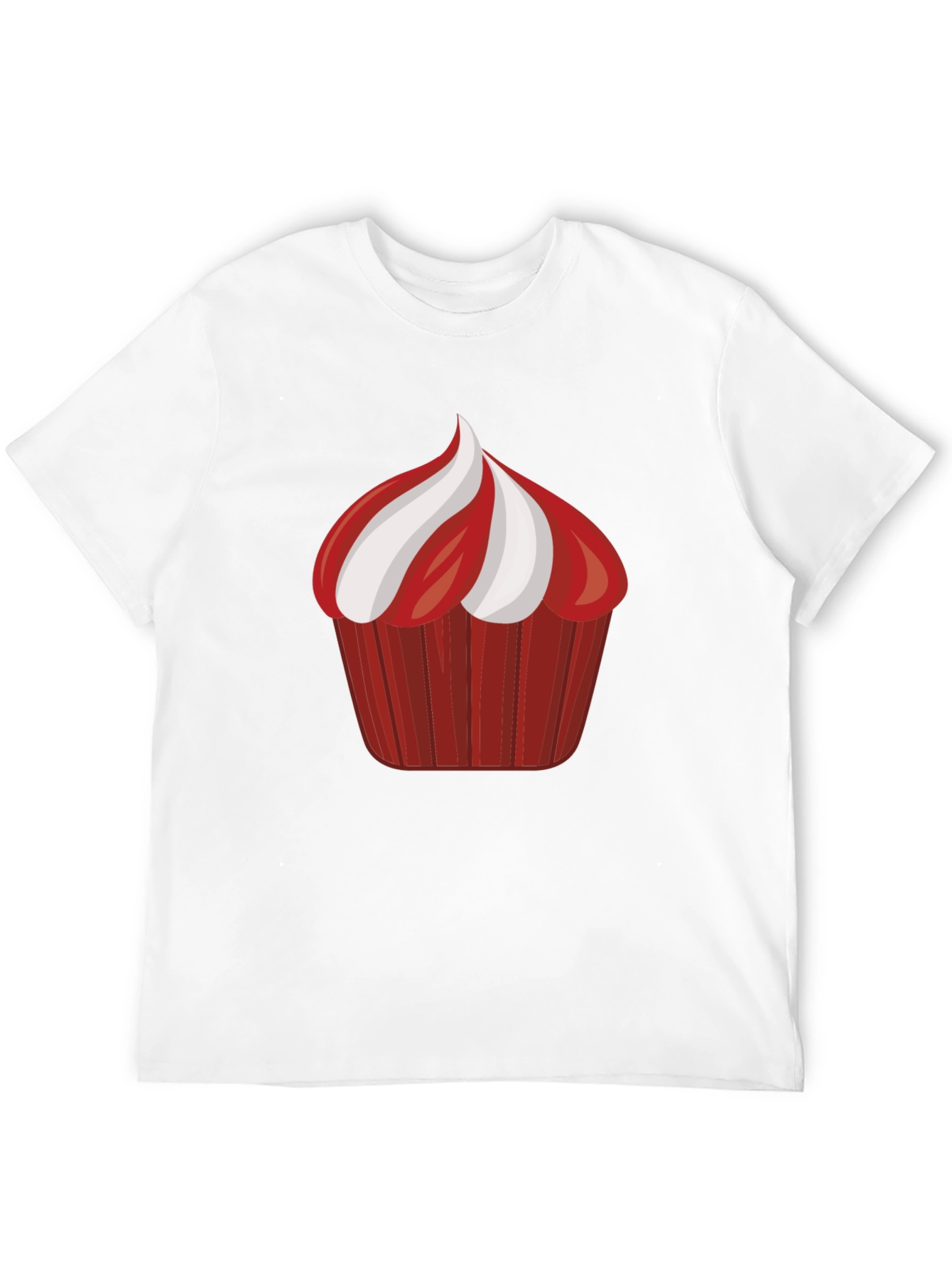 Cupcake Graphic Black Tee Shirt