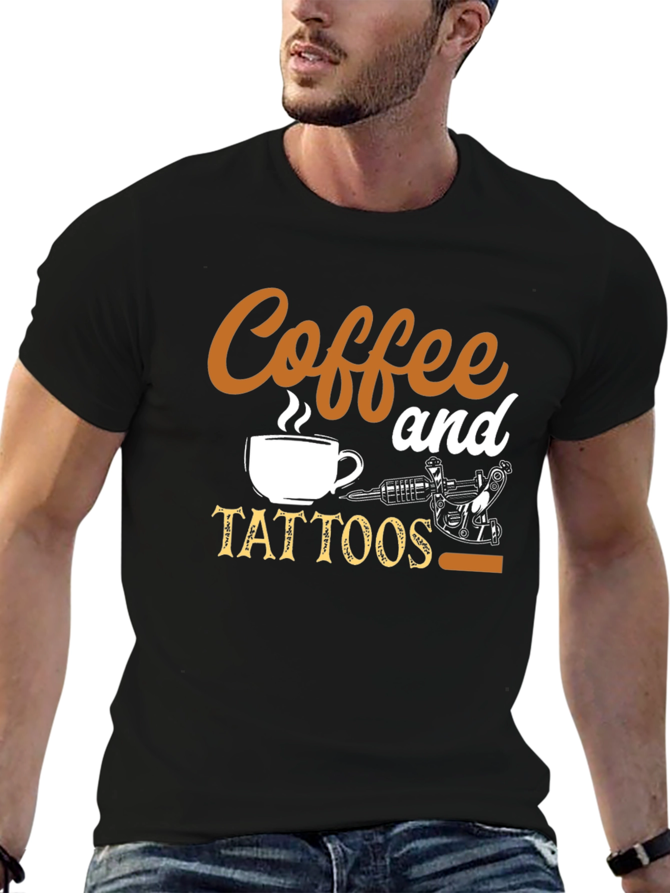 Coffee and Tattoos Graphic Tee