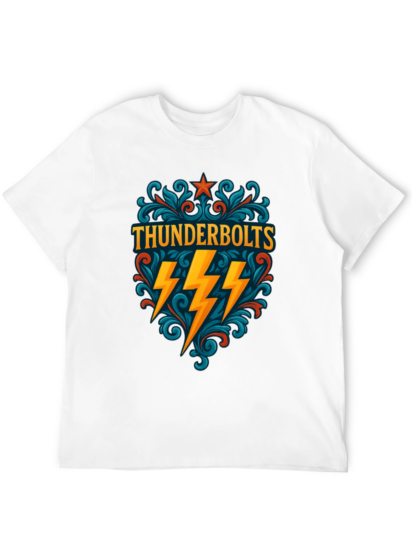 Thunderbolts Graphic Tee - Stylish Comic Book Fan Apparel