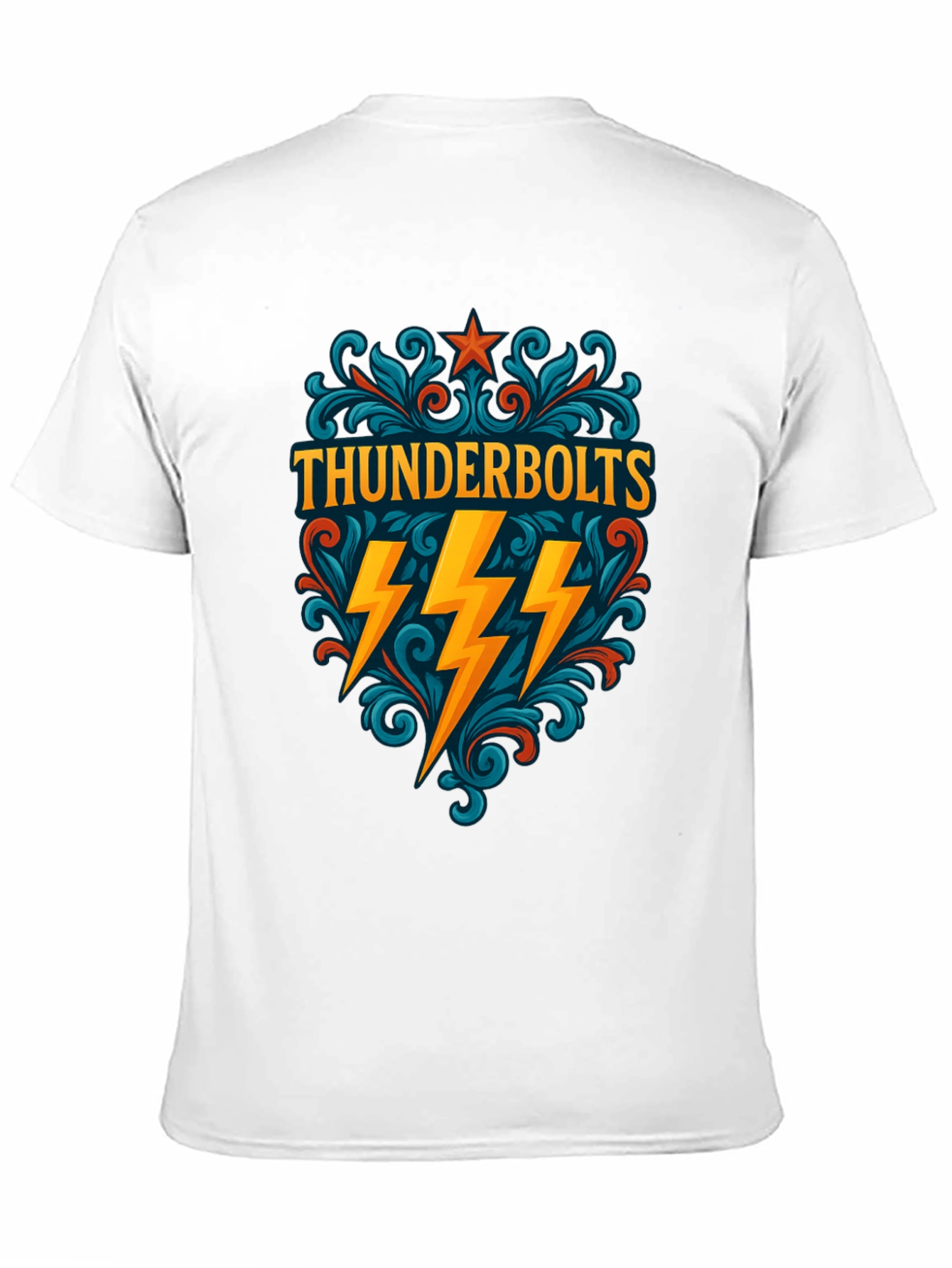 Thunderbolts Graphic Tee - Stylish Comic Book Fan Apparel