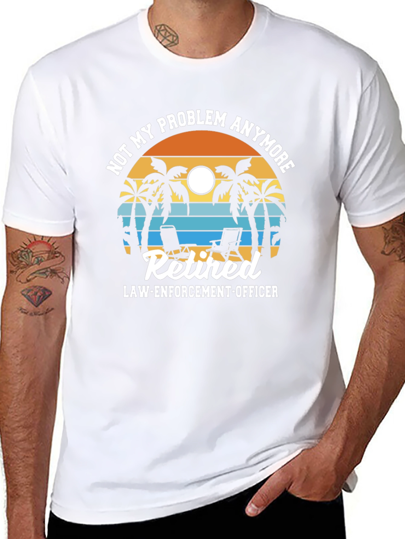 Retired Law Enforcement Officer T-Shirt