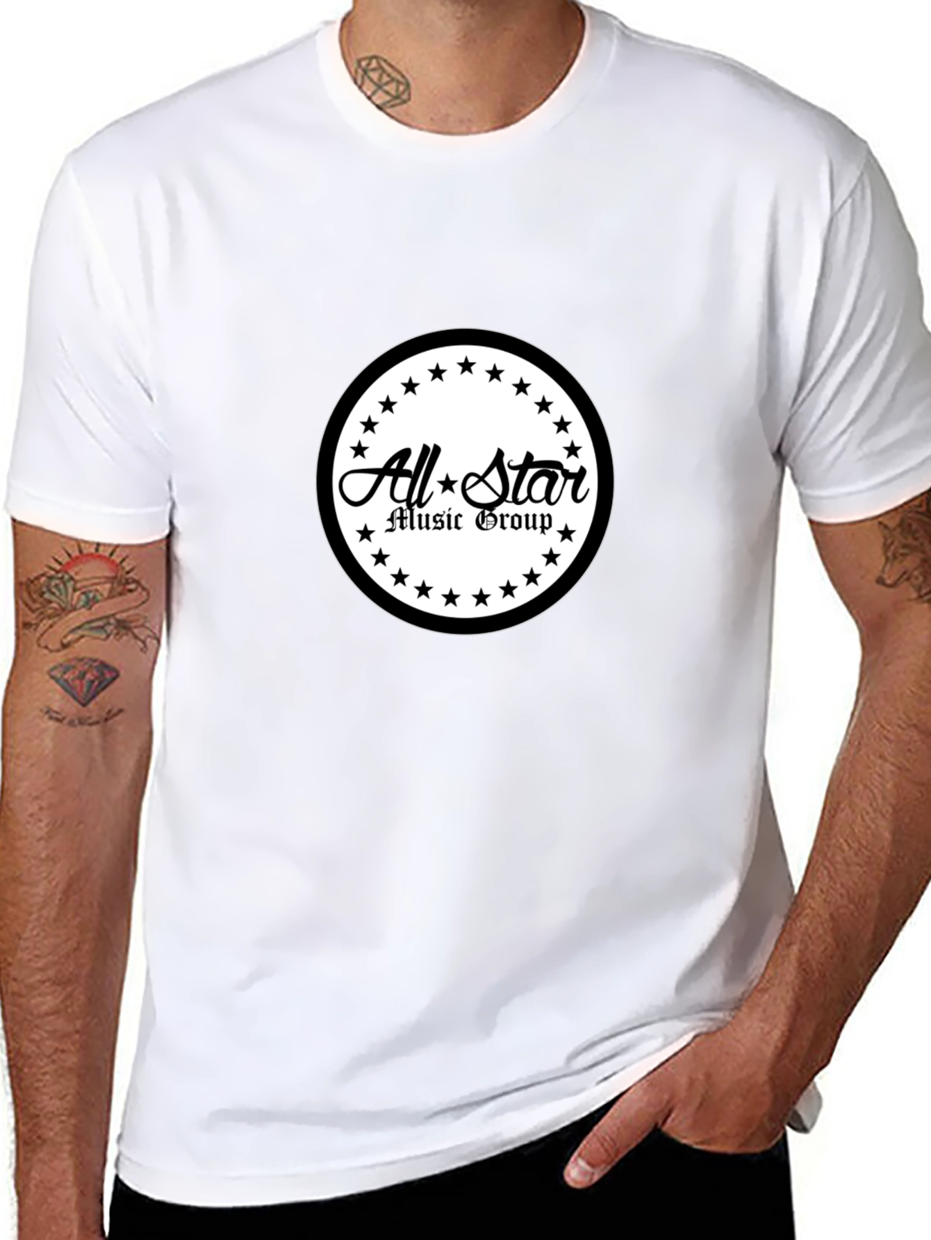 All Star Music Group Black T-Shirt