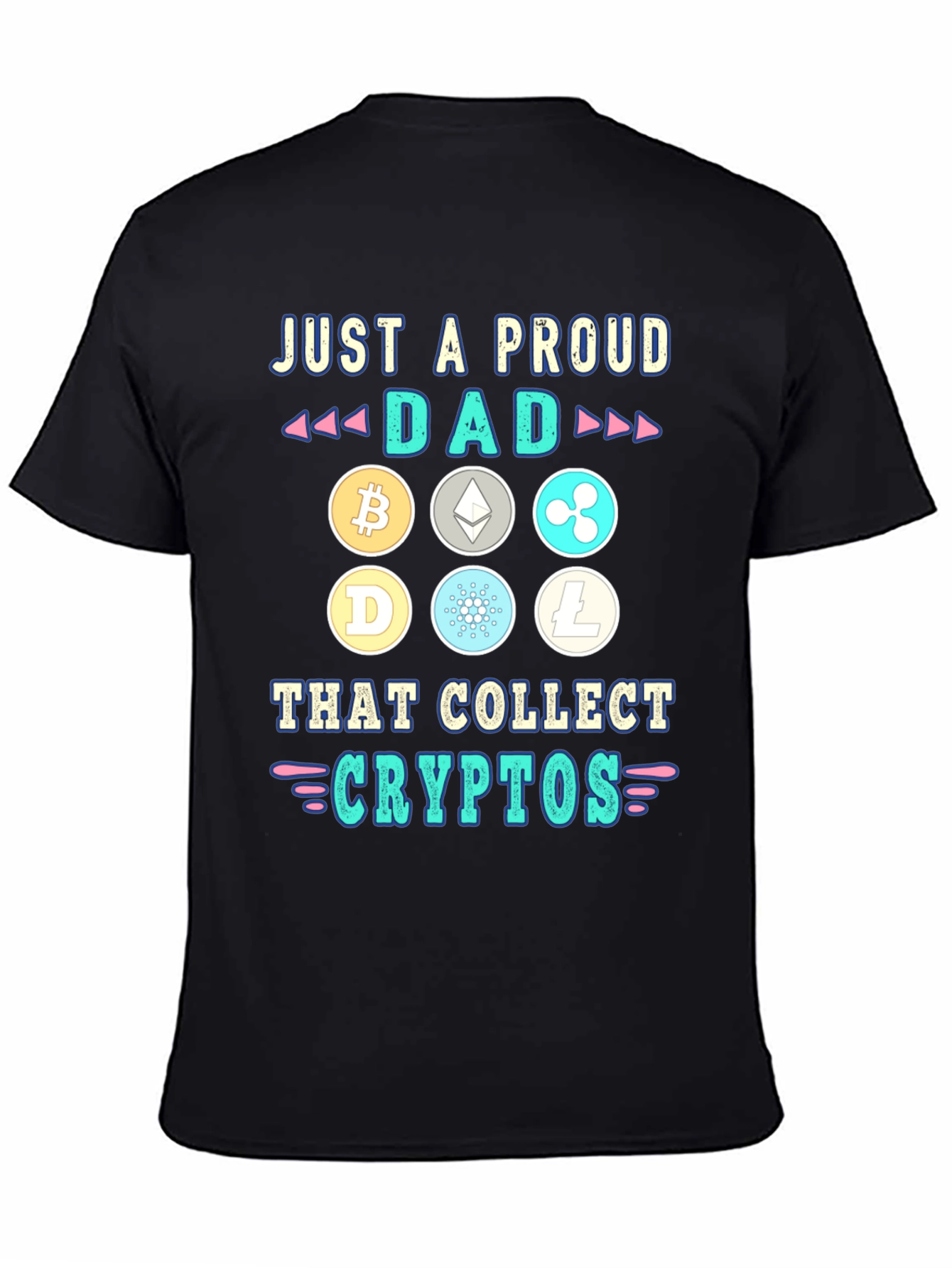 Proud Dad Crypto Collector T-Shirt