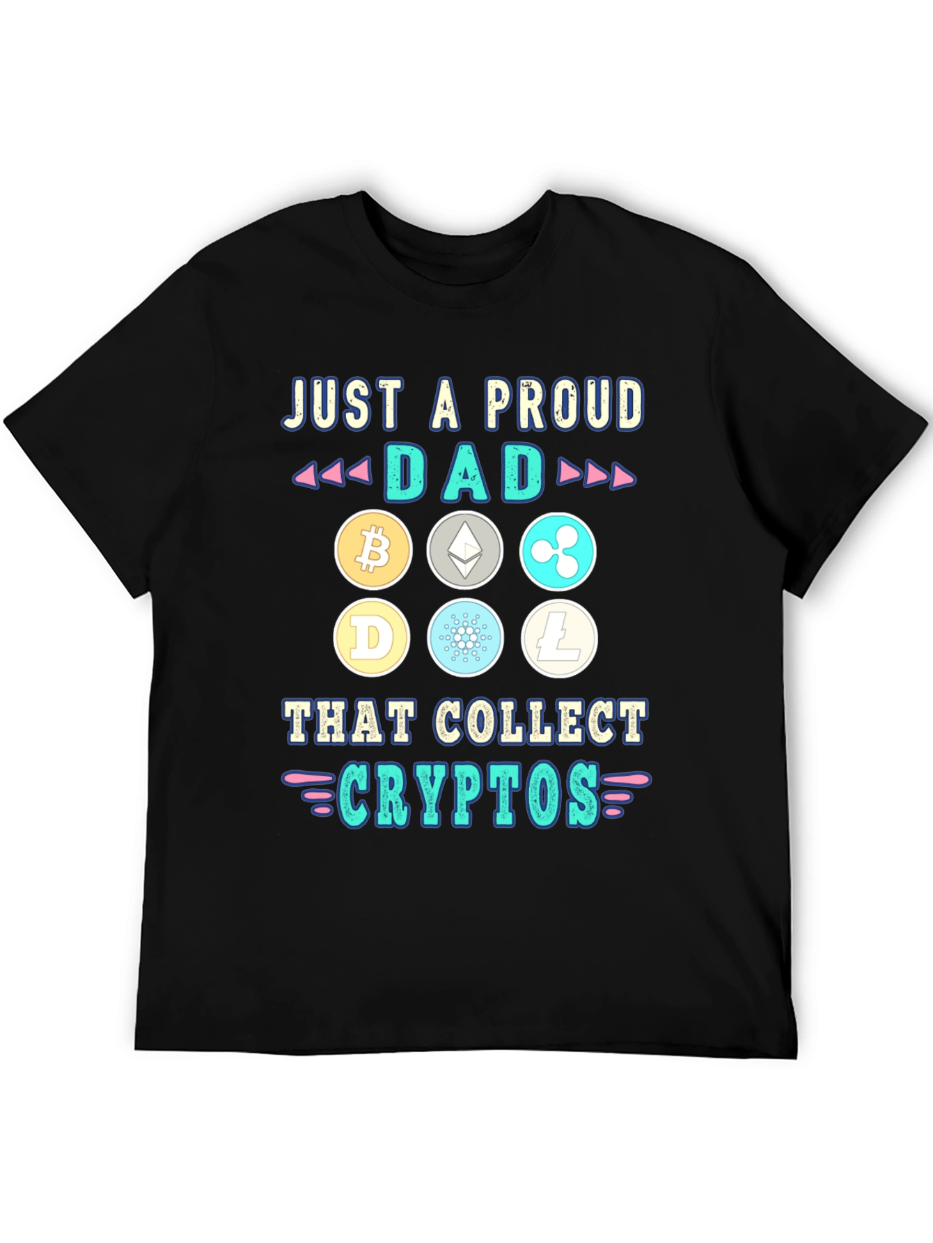 Proud Dad Crypto Collector T-Shirt