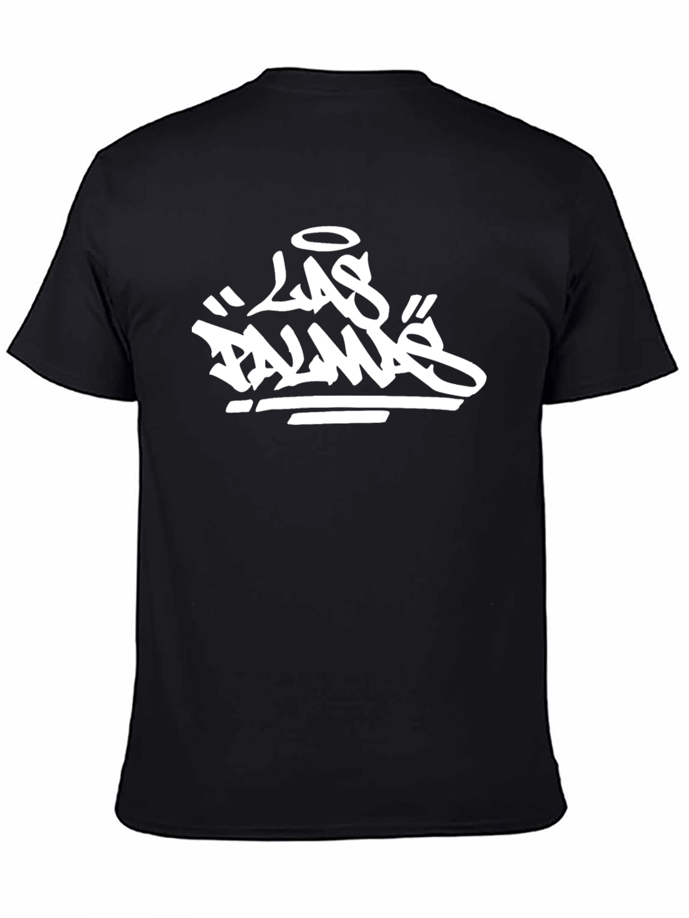 Las Palmas Graphic Tee - Stylish Black T-Shirt