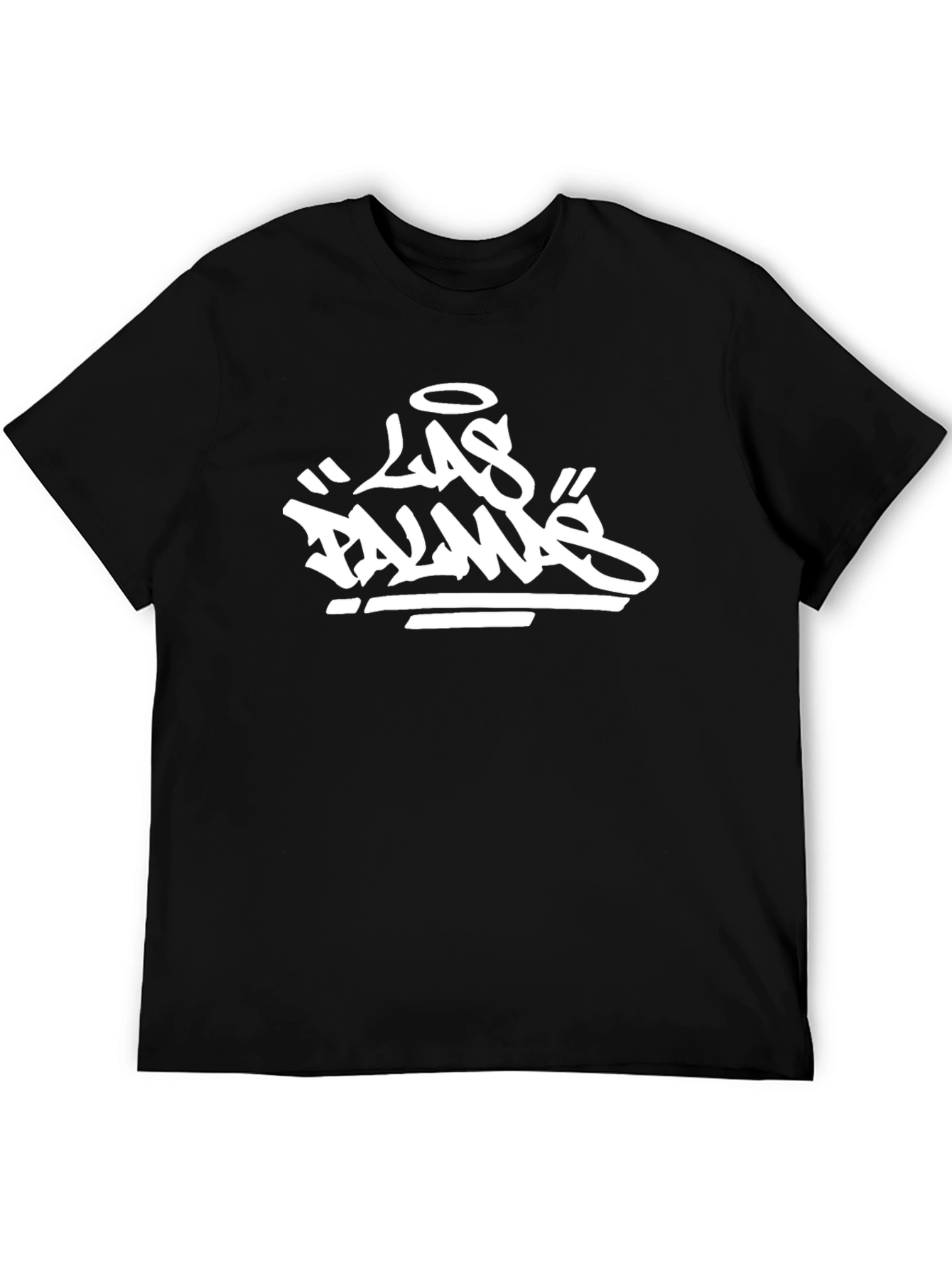 Las Palmas Graphic Tee - Stylish Black T-Shirt