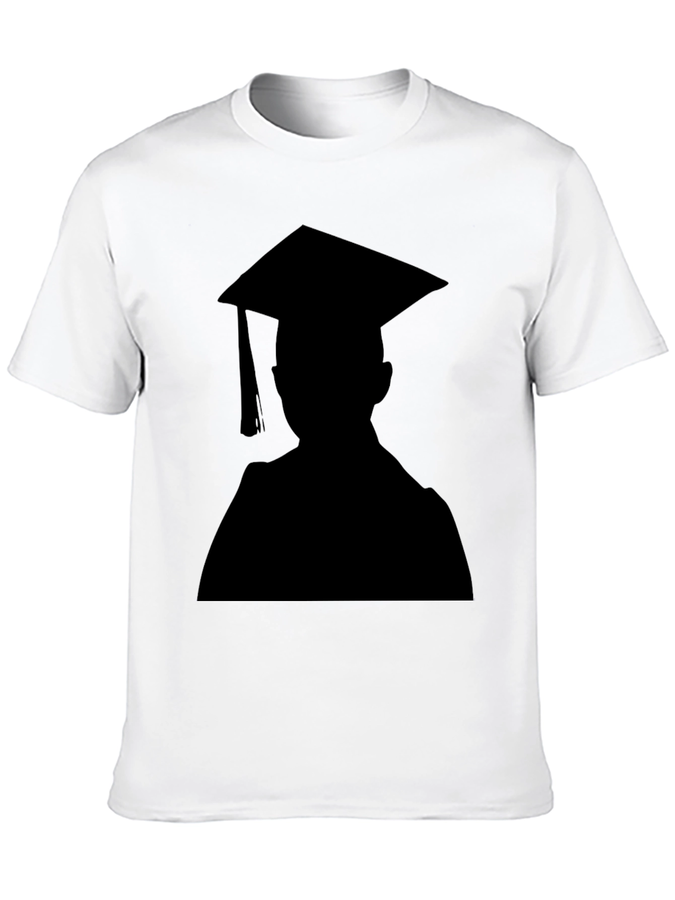 Graduation Silhouette Black T-Shirt