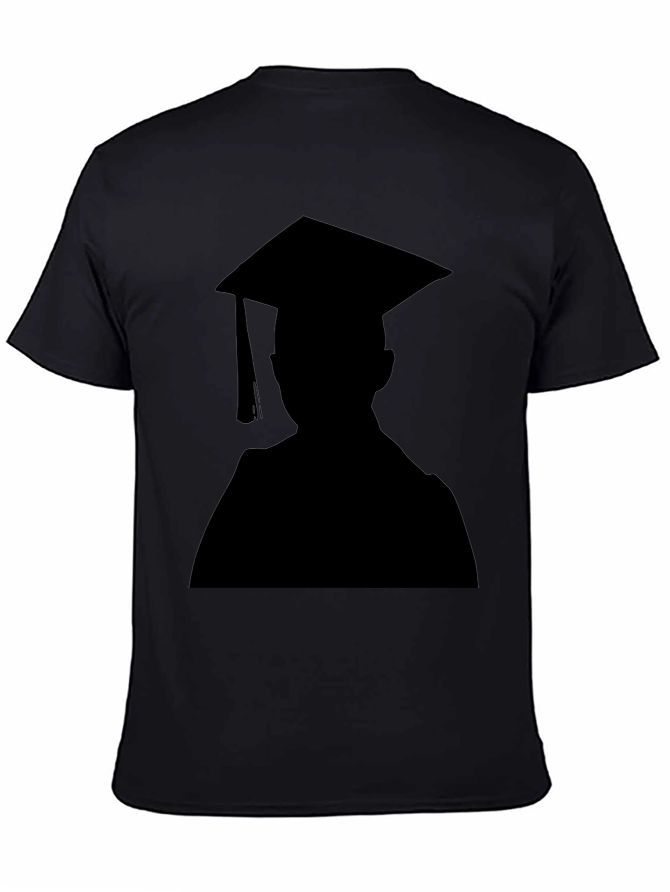 Graduation Silhouette Black T-Shirt