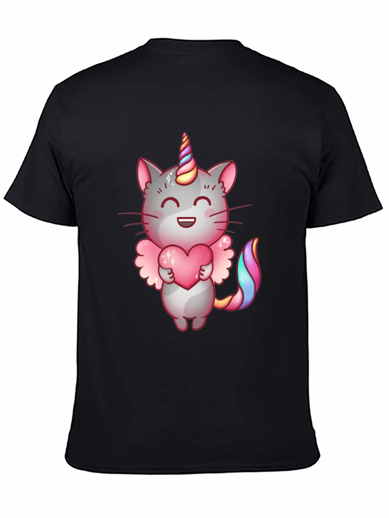 Unicorn Cat T-Shirt Cute Kawaii Style