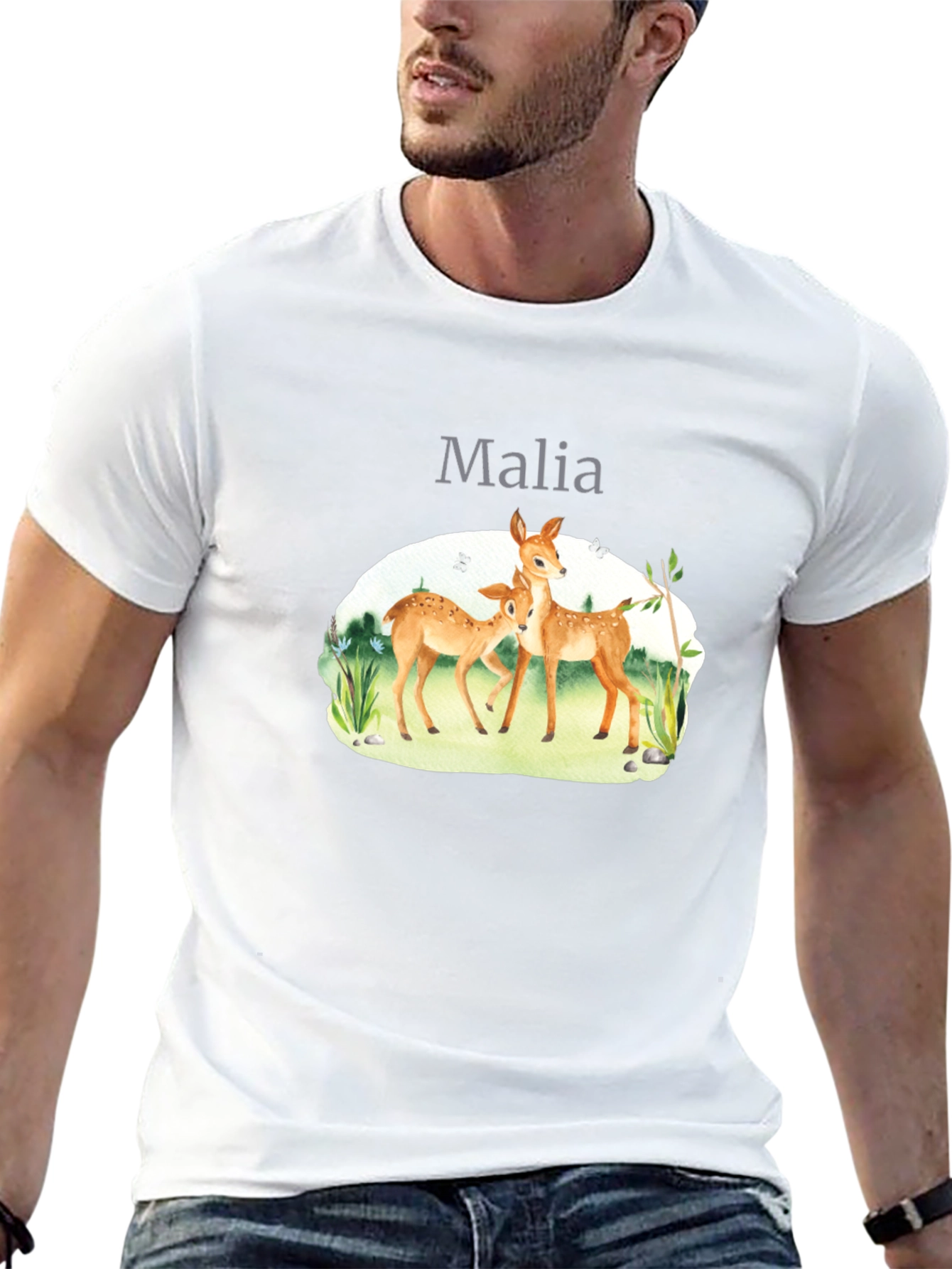 Malia Deer Graphic Tee