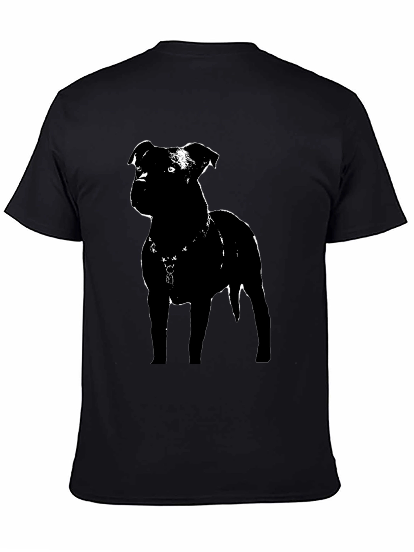 Black Dog Graphic Tee - Stylish & Comfortable