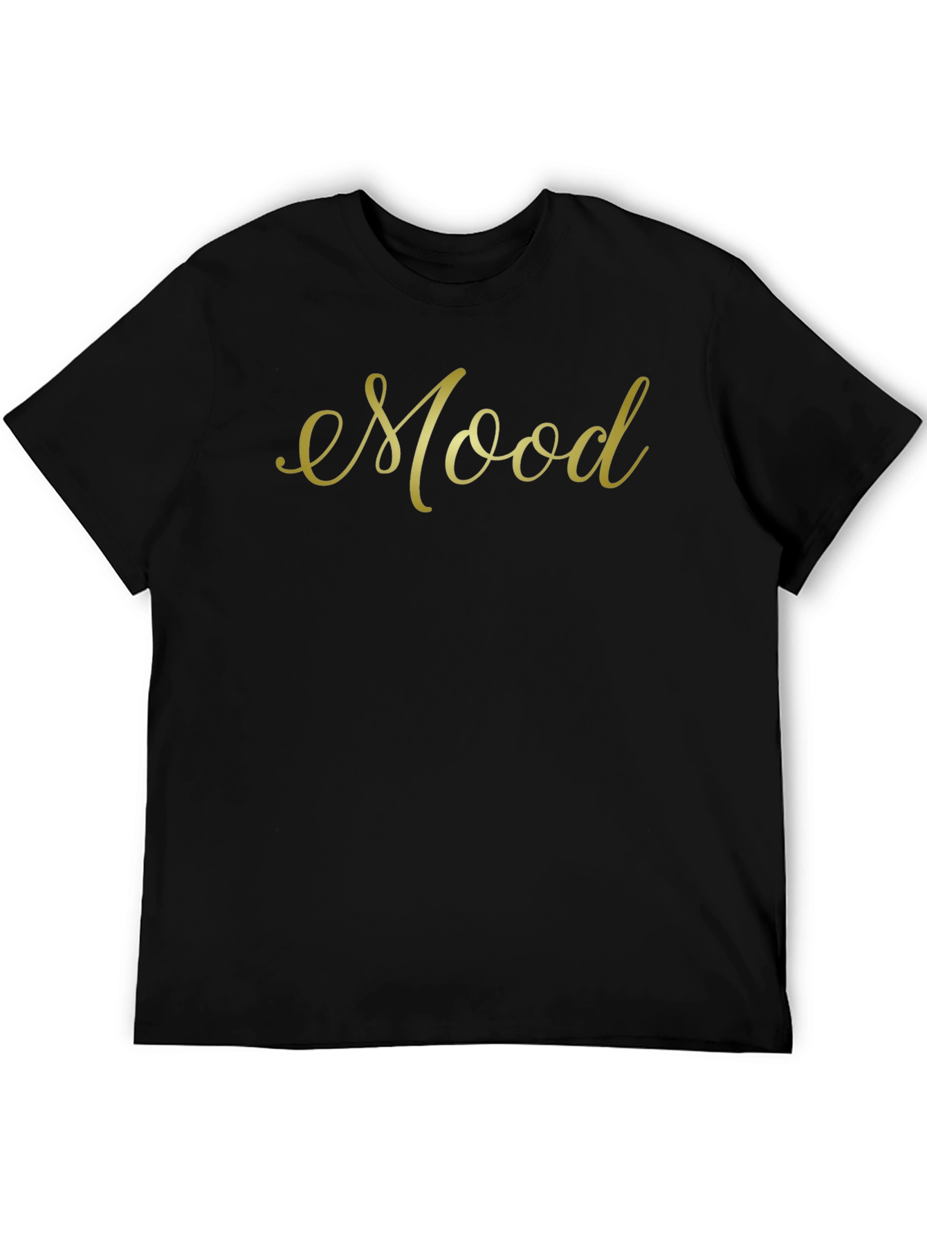 Mood Graphic Tee - Stylish Black T-Shirt