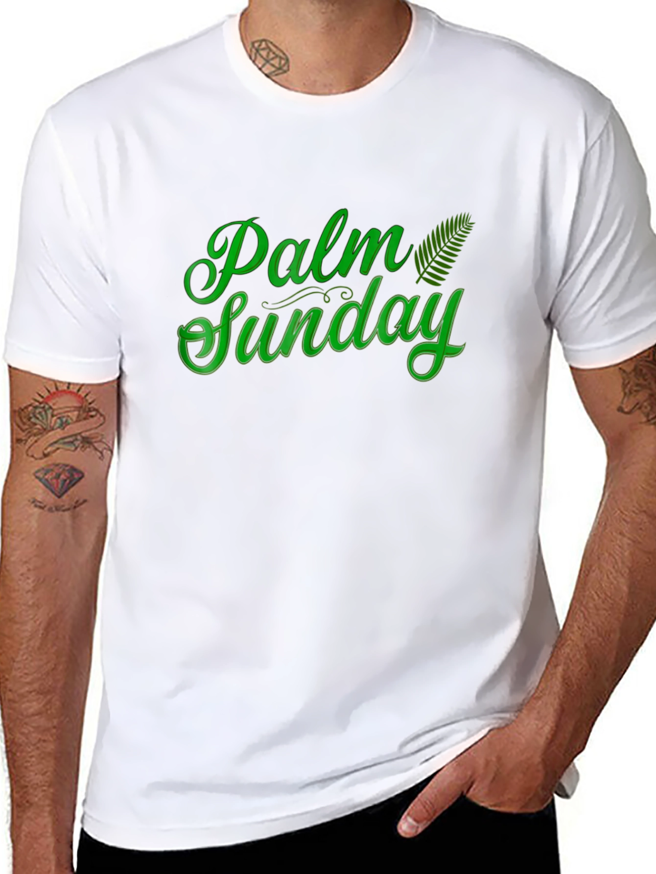 Palm Sunday Black T-Shirt