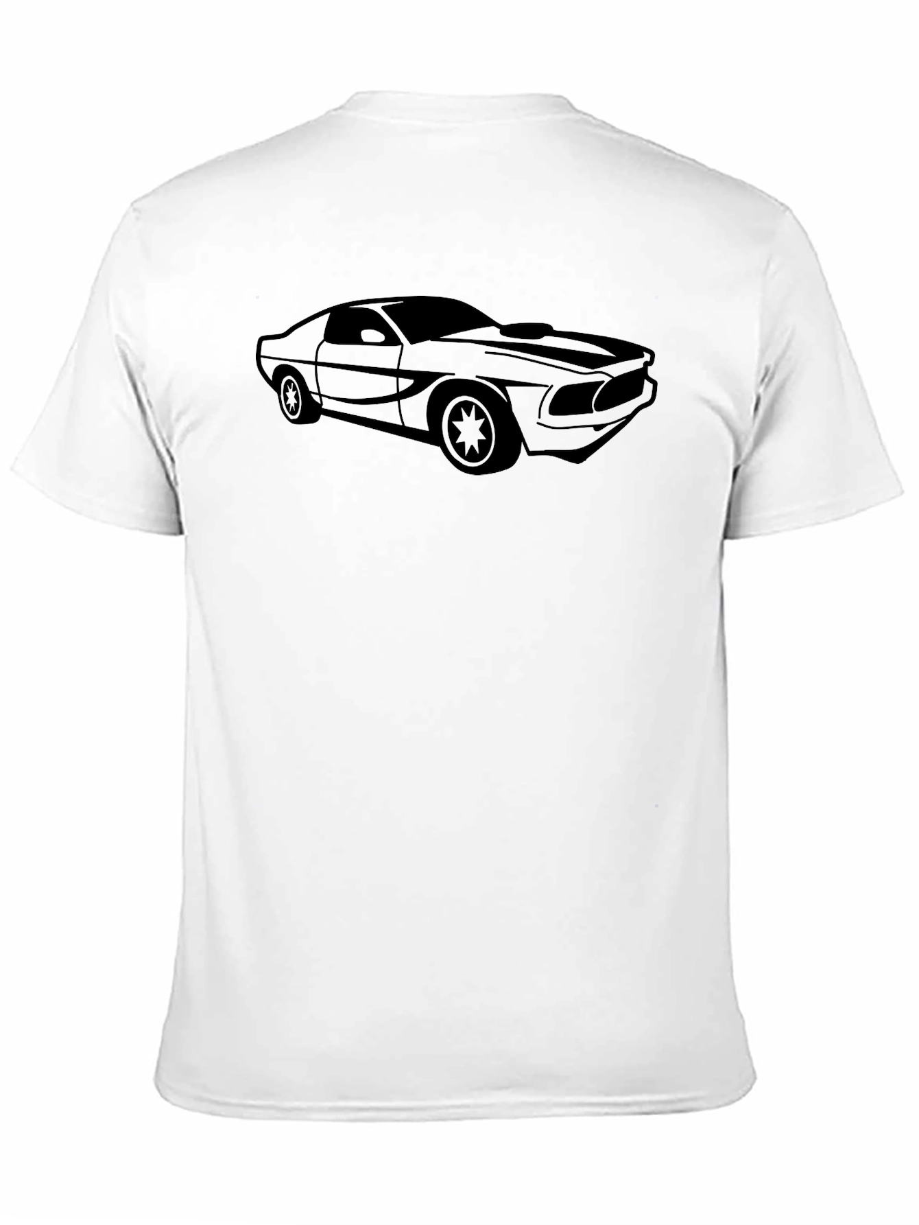 Classic Car Graphic Tee - Black