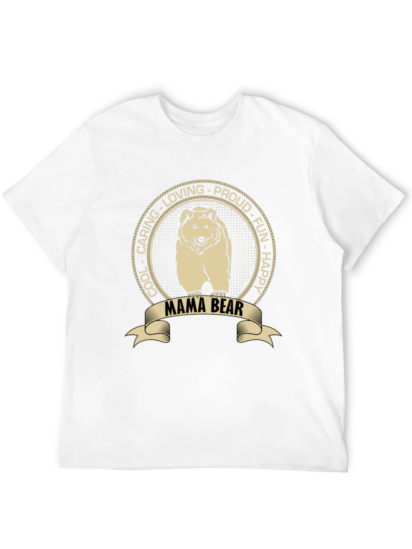 Mama Bear Graphic Tee - Soft & Stylish
