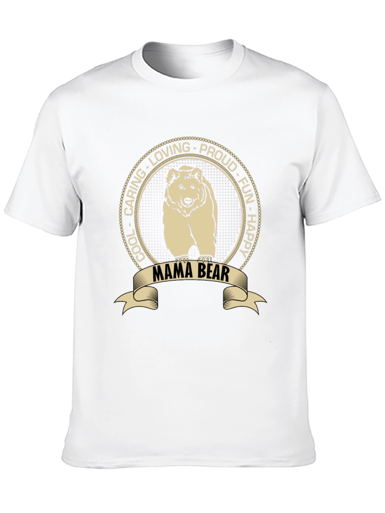 Mama Bear Graphic Tee - Soft & Stylish