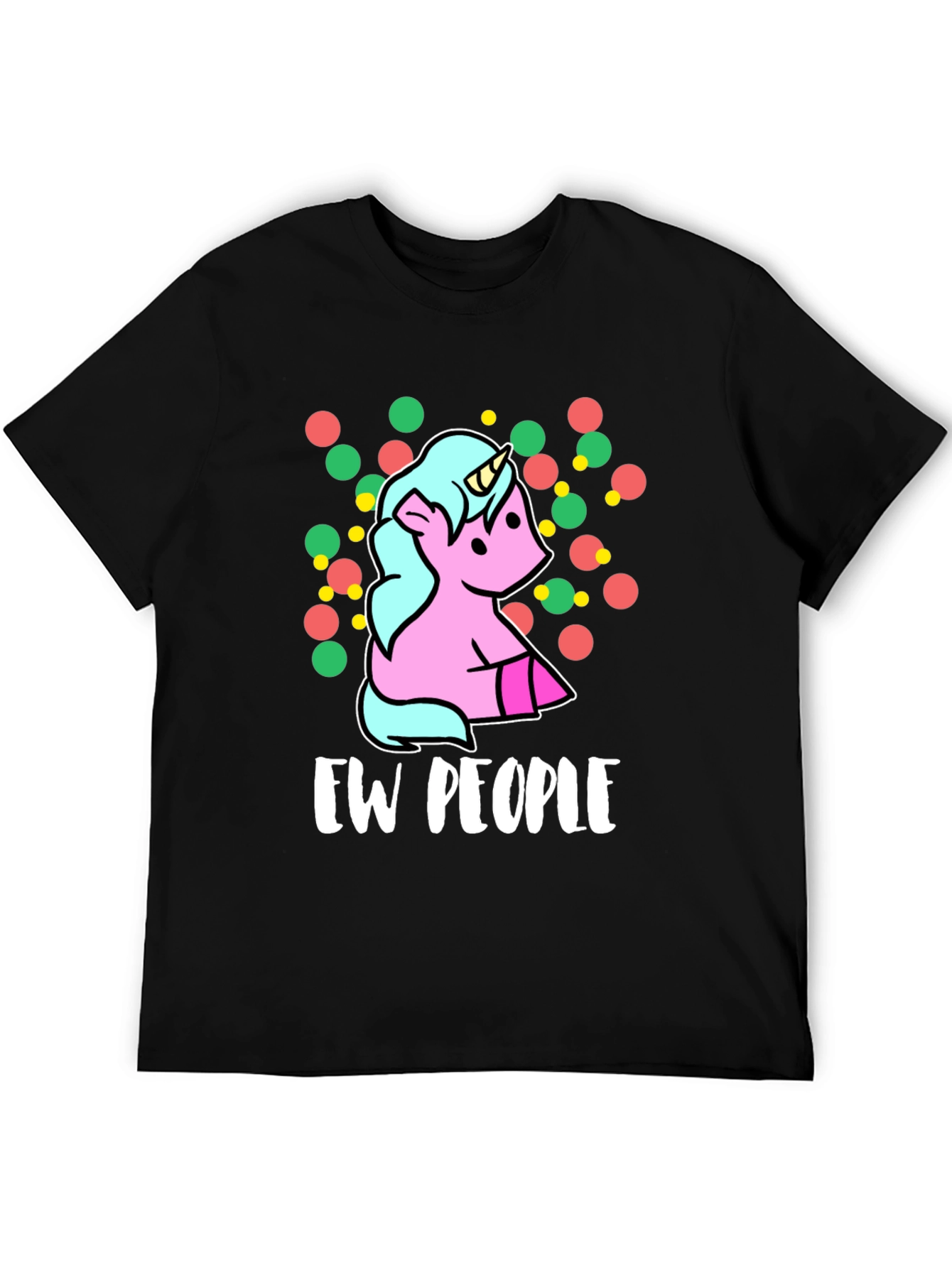 Ew People Unicorn Graphic T-Shirt