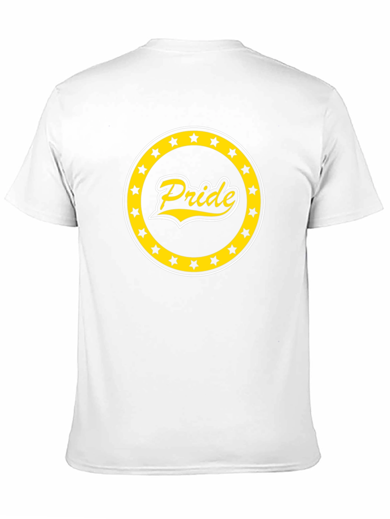 Pride Star Circle Graphic Tee - Black