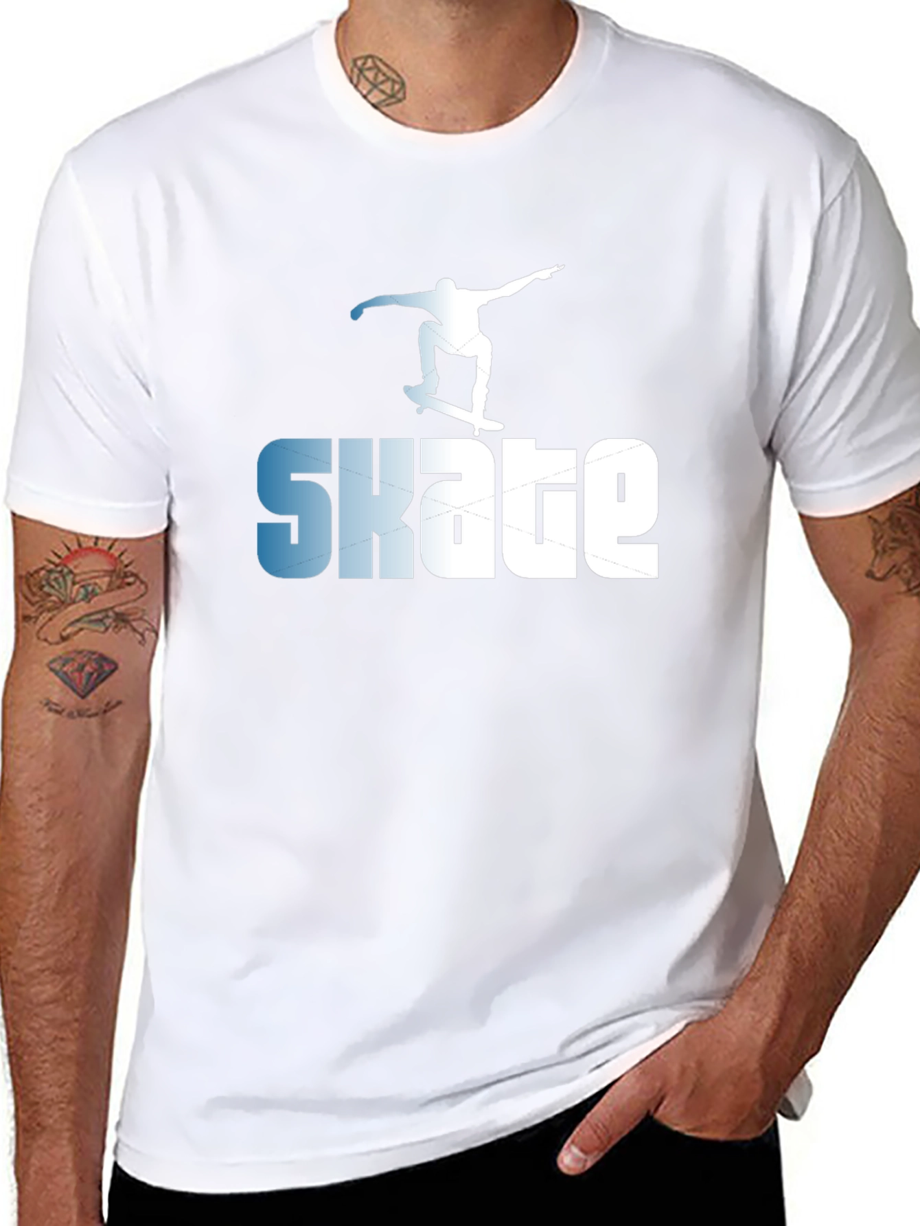 Skate T-Shirt - Cool Skateboarder Tee