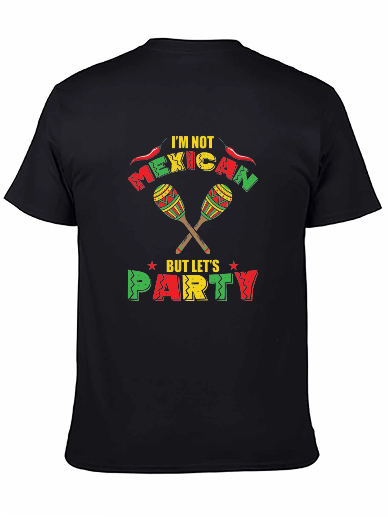 Mexican Fiesta T-Shirt - Lets Party!