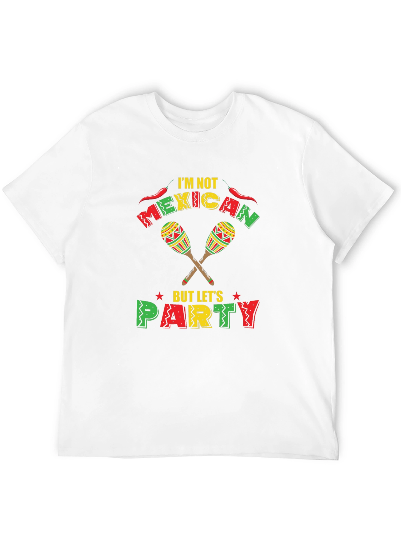 Mexican Fiesta T-Shirt - Lets Party!