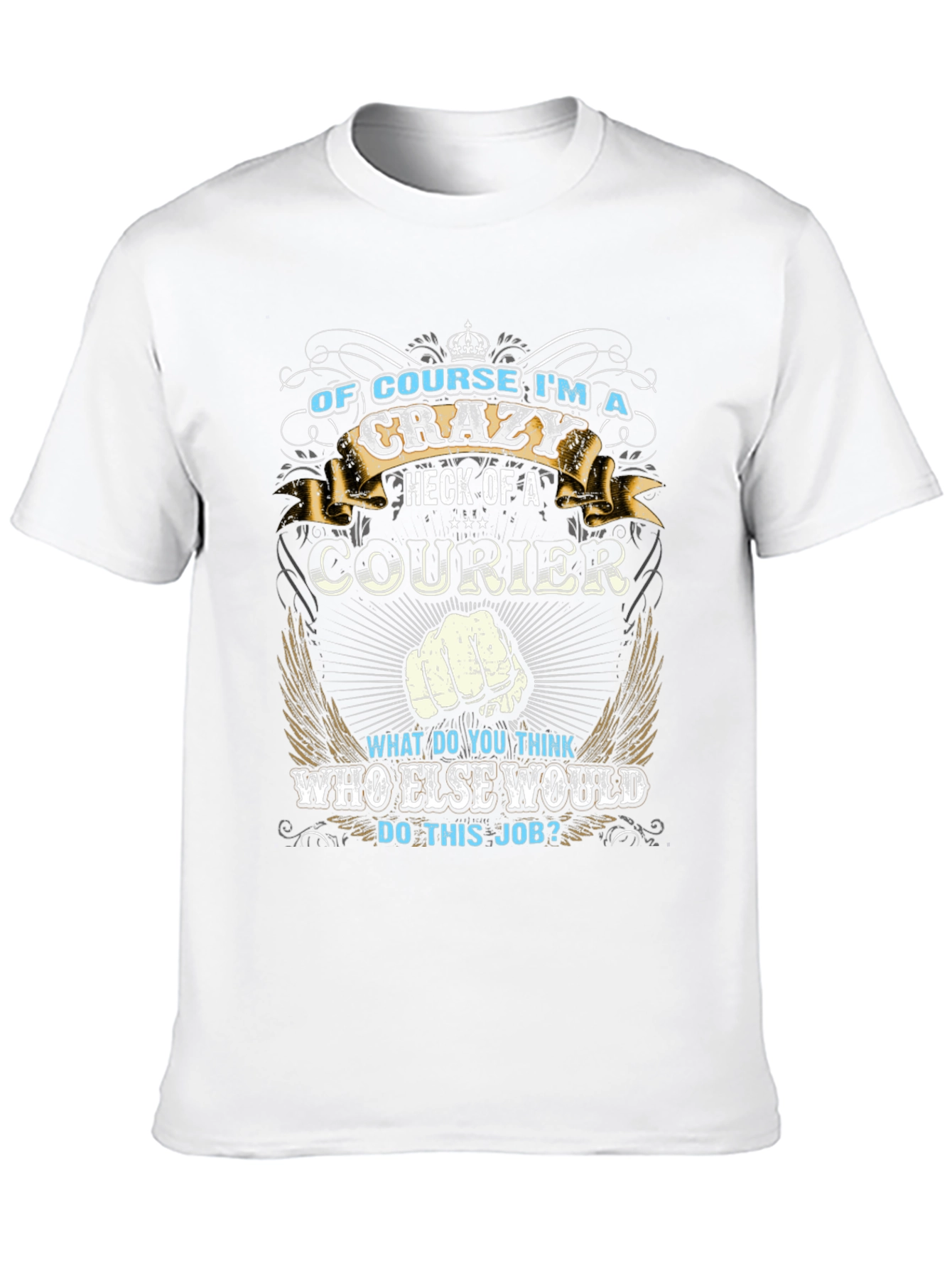 Crazy Courier Graphic T-Shirt