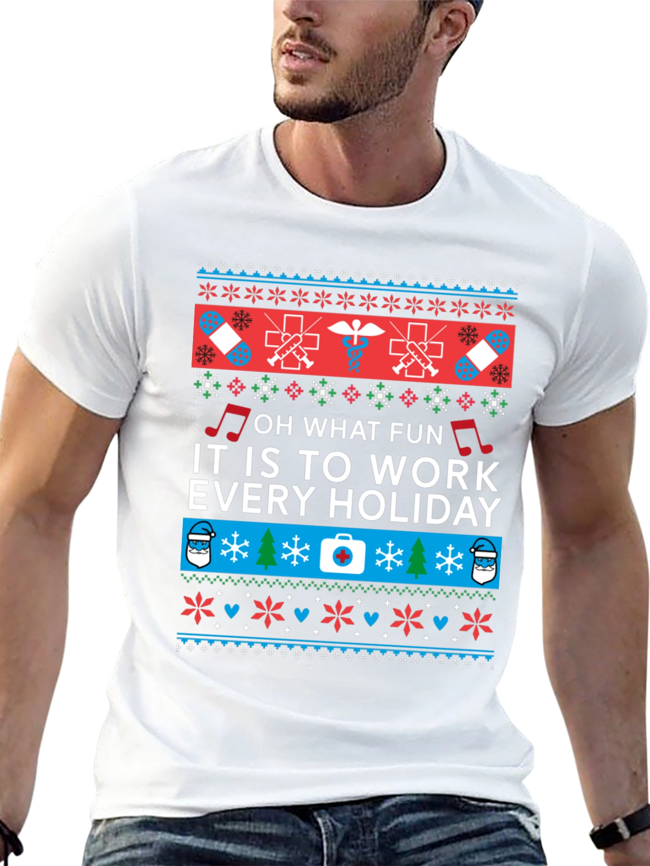 Holiday Work T-Shirt - Nurse/Doctor Novelty