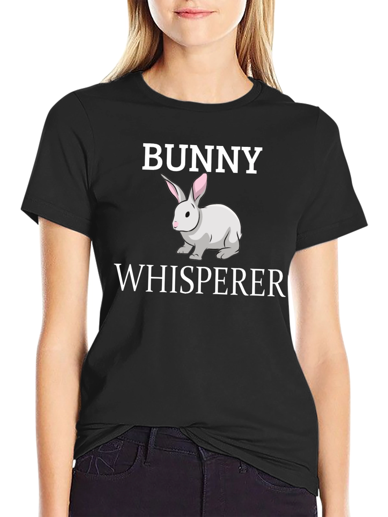 Bunny Whisperer Graphic Tee - Soft Cotton T-Shirt