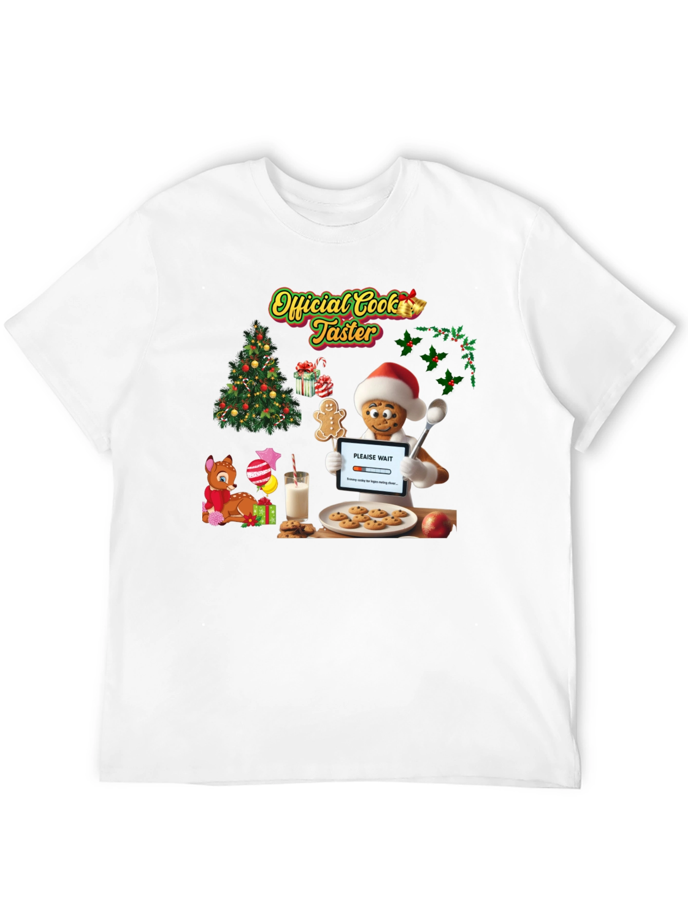 Official Cookie Tester Holiday T-Shirt