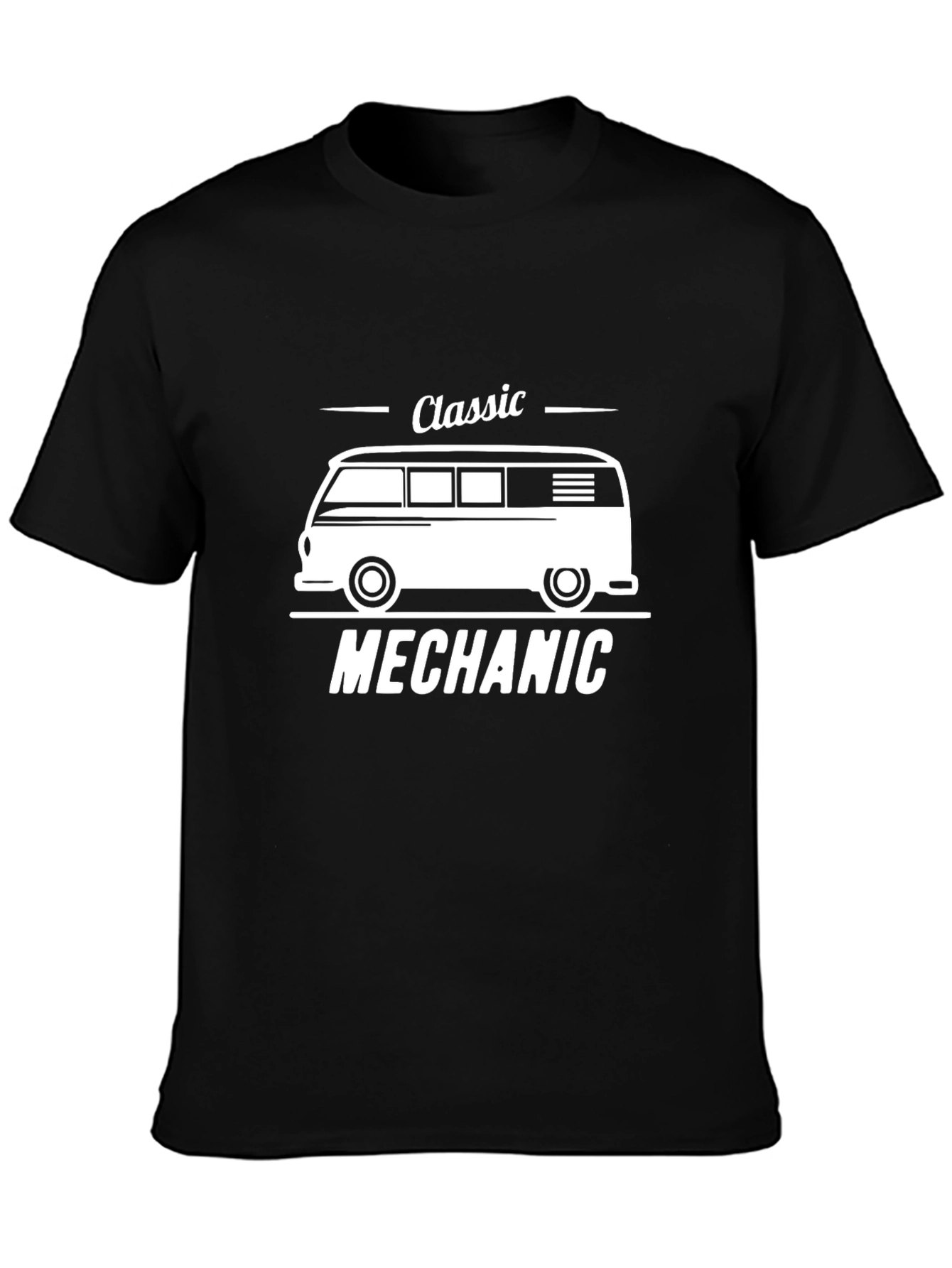 Classic Mechanic Van T-Shirt - Automotive Enthusiast Tee