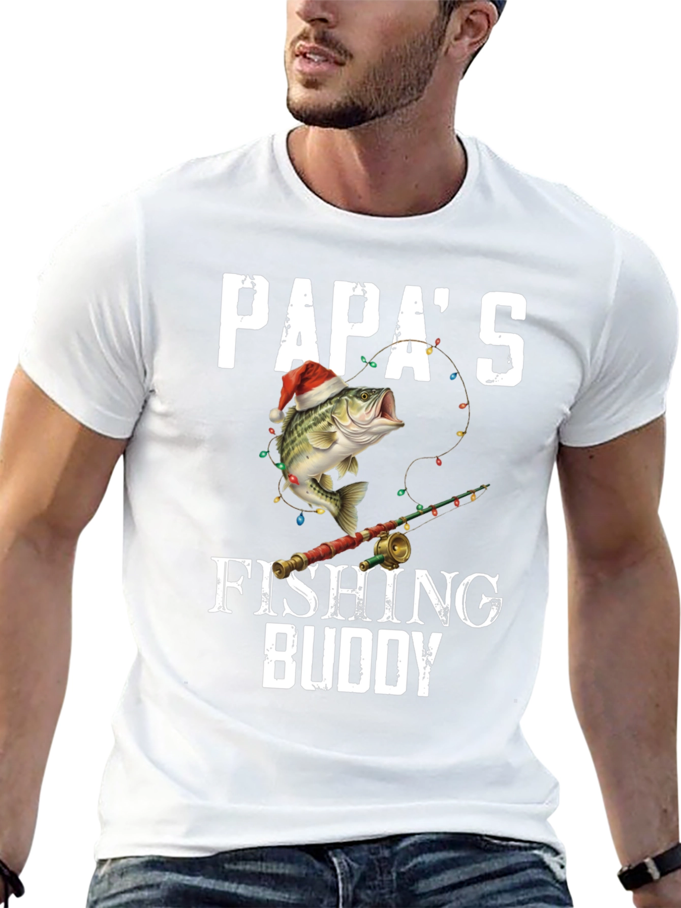Papas Fishing Buddy T-Shirt