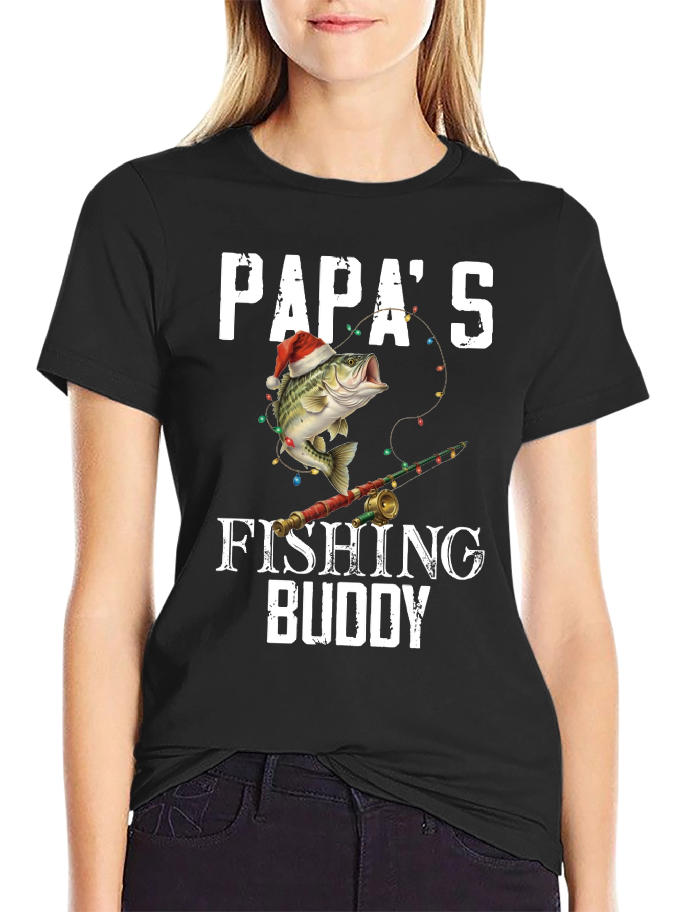Papas Fishing Buddy T-Shirt