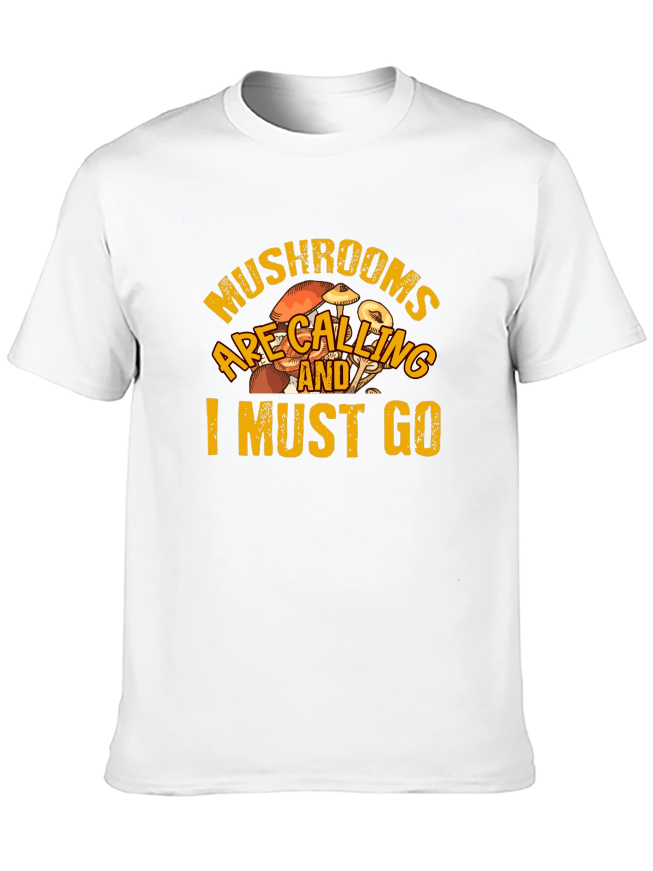Mushroom Calling T-Shirt - Funny Foraging Tee