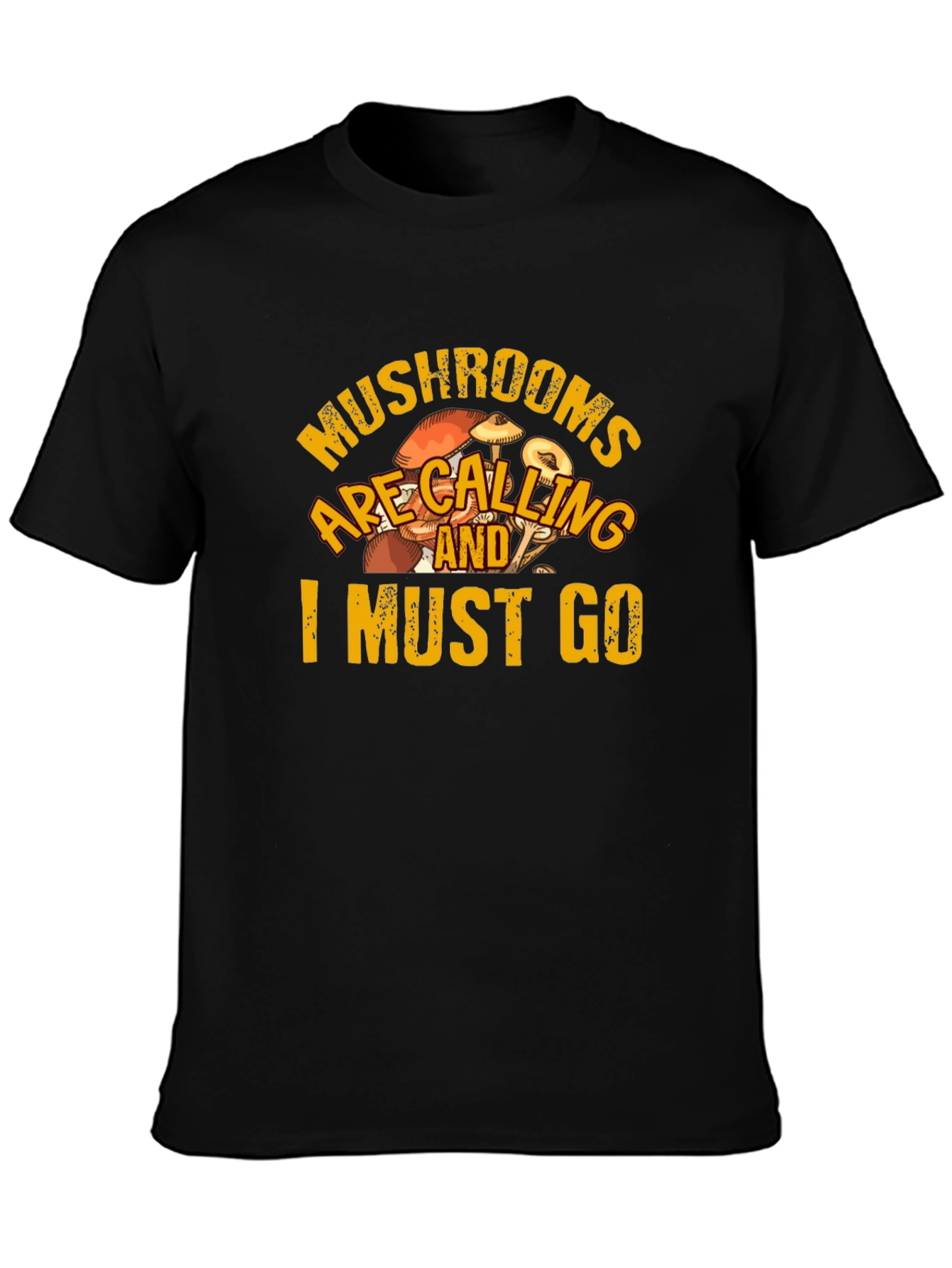 Mushroom Calling T-Shirt - Funny Foraging Tee
