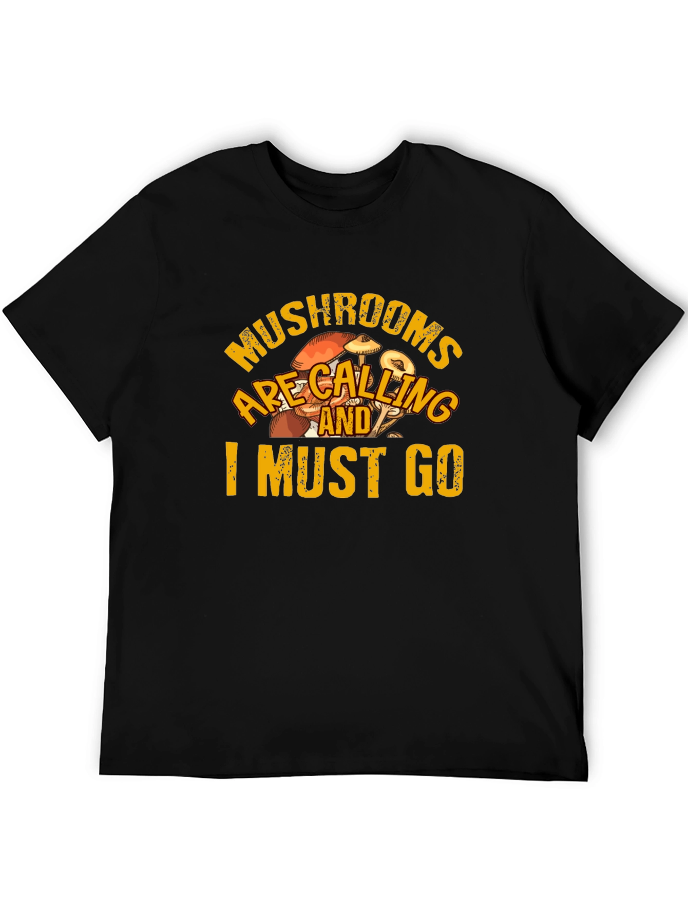 Mushroom Calling T-Shirt - Funny Foraging Tee
