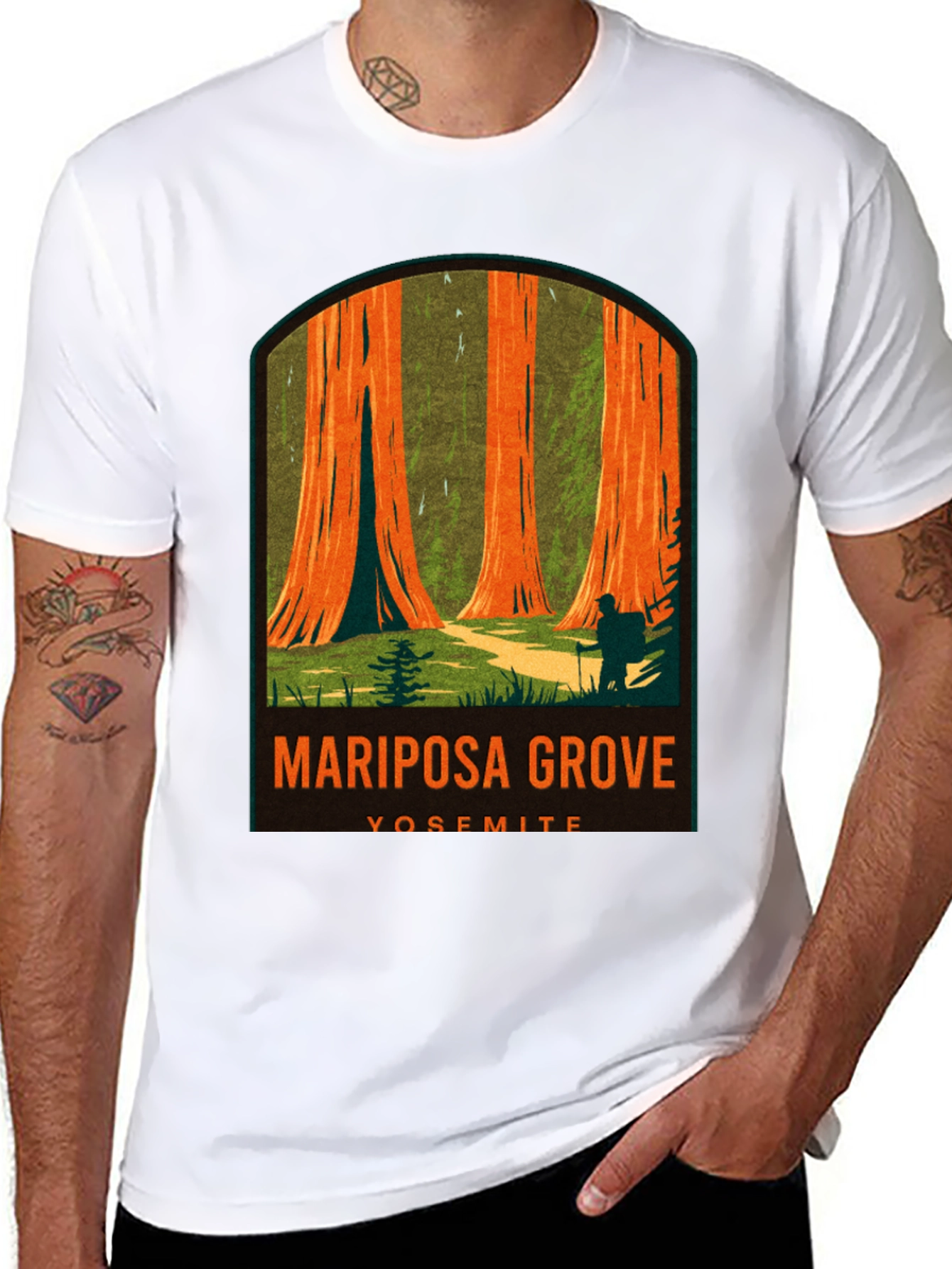 Mariposa Grove Yosemite Graphic T-Shirt