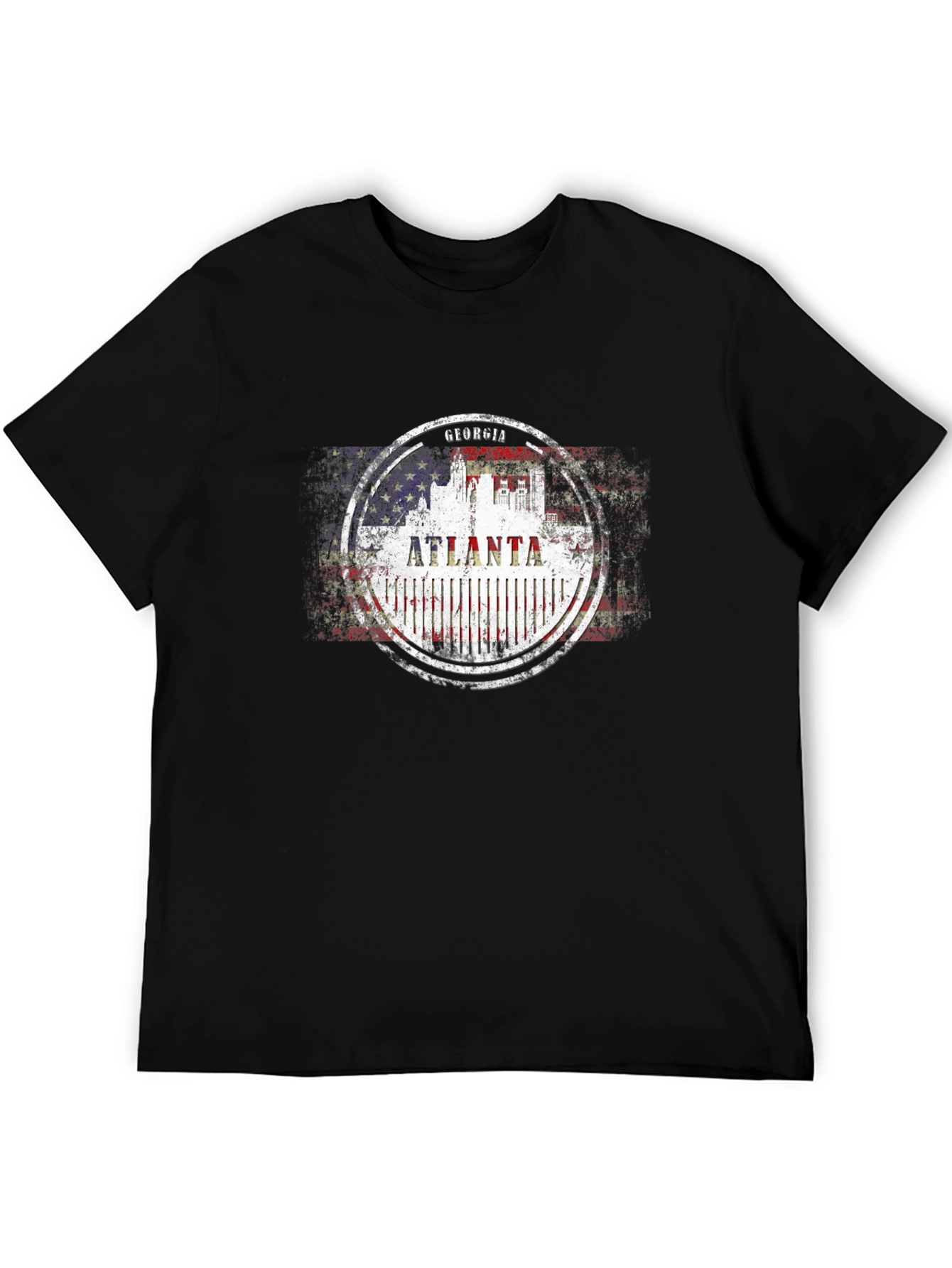 Atlanta Georgia Flag Graphic Tee