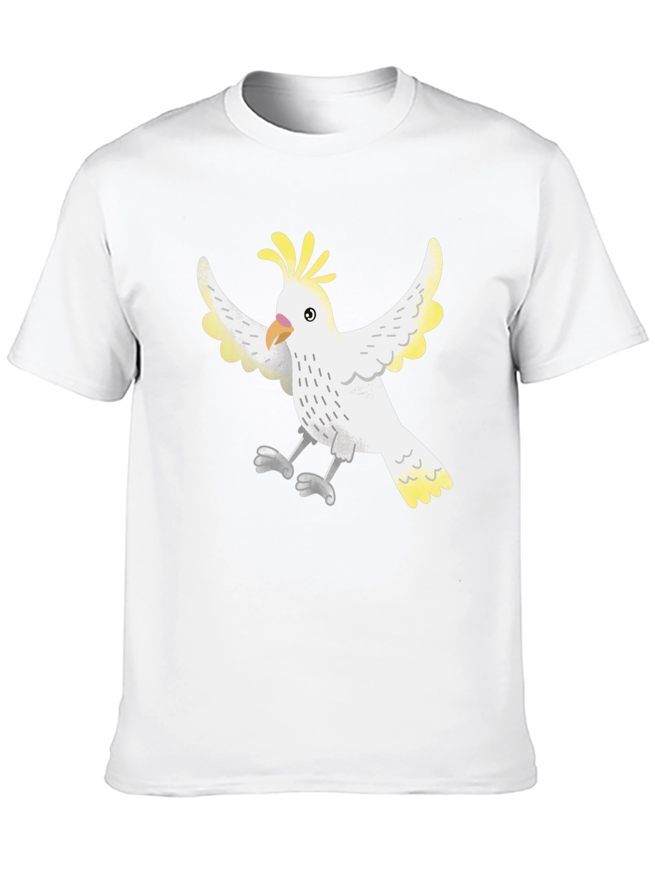 Cockatoo Graphic Tee - Unisex Black T-Shirt