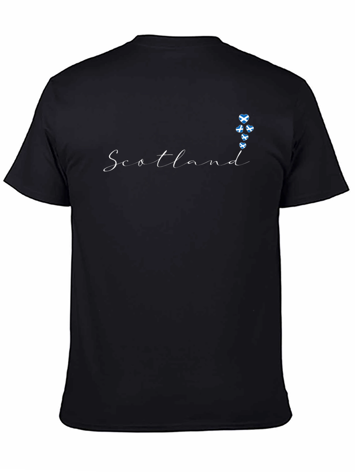 Scotland Flag Heart T-Shirt