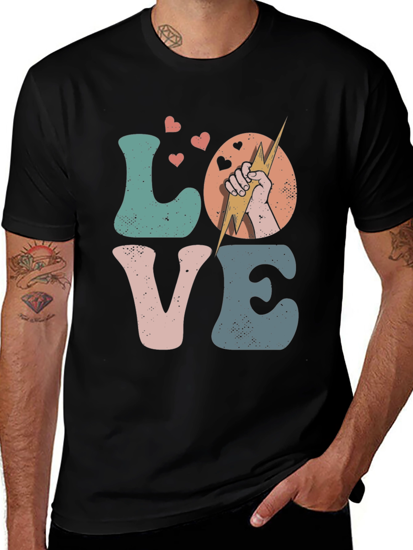 Retro LOVE T-Shirt