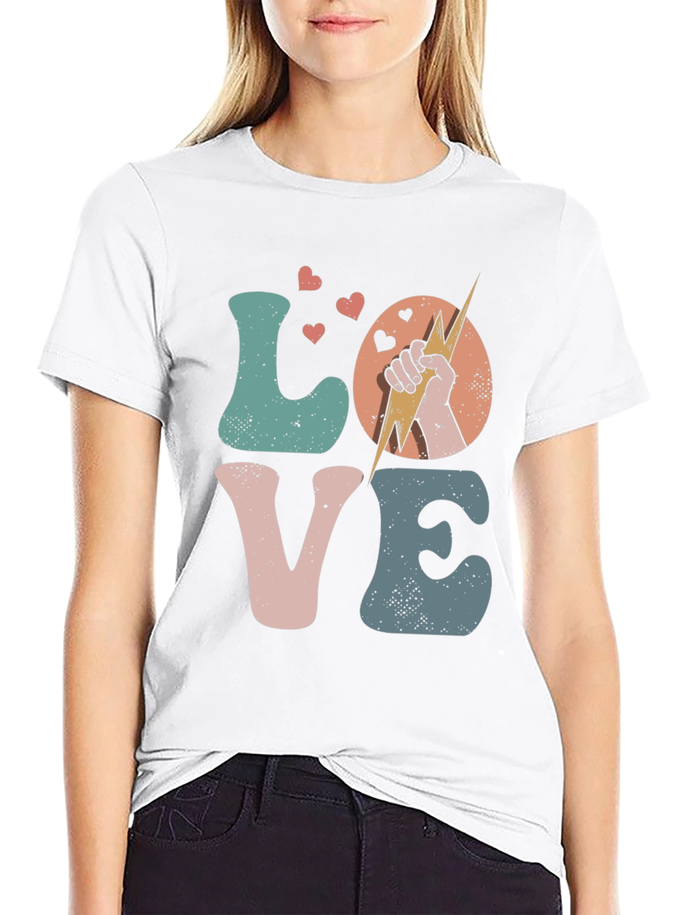Retro LOVE T-Shirt