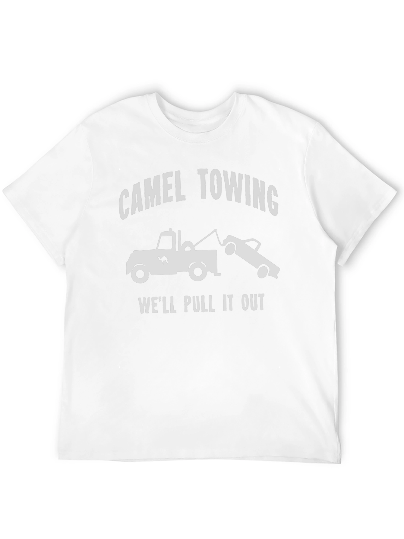 Camel Towing Funny Graphic Tee - Pull It Out