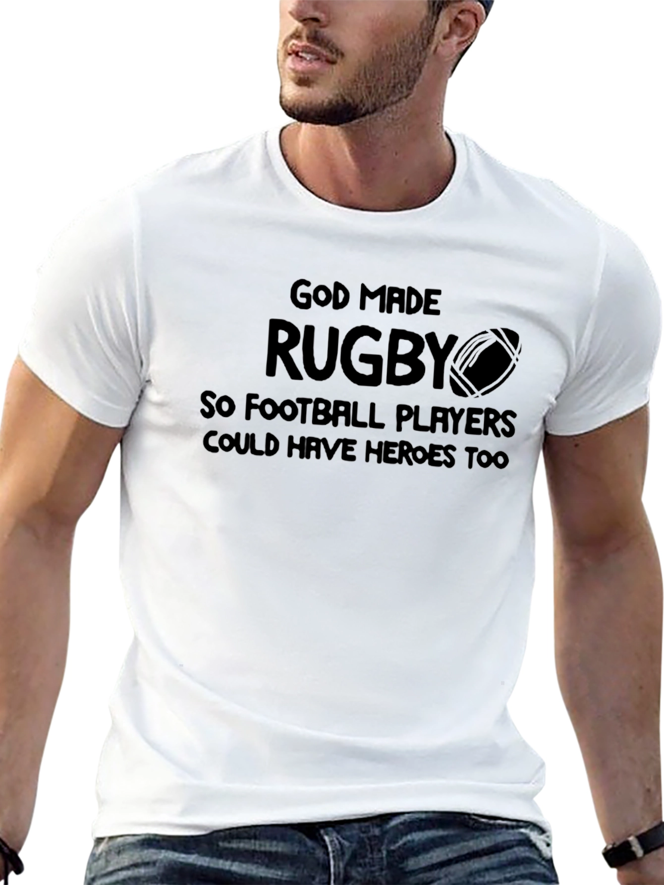 God Made Rugby T-Shirt