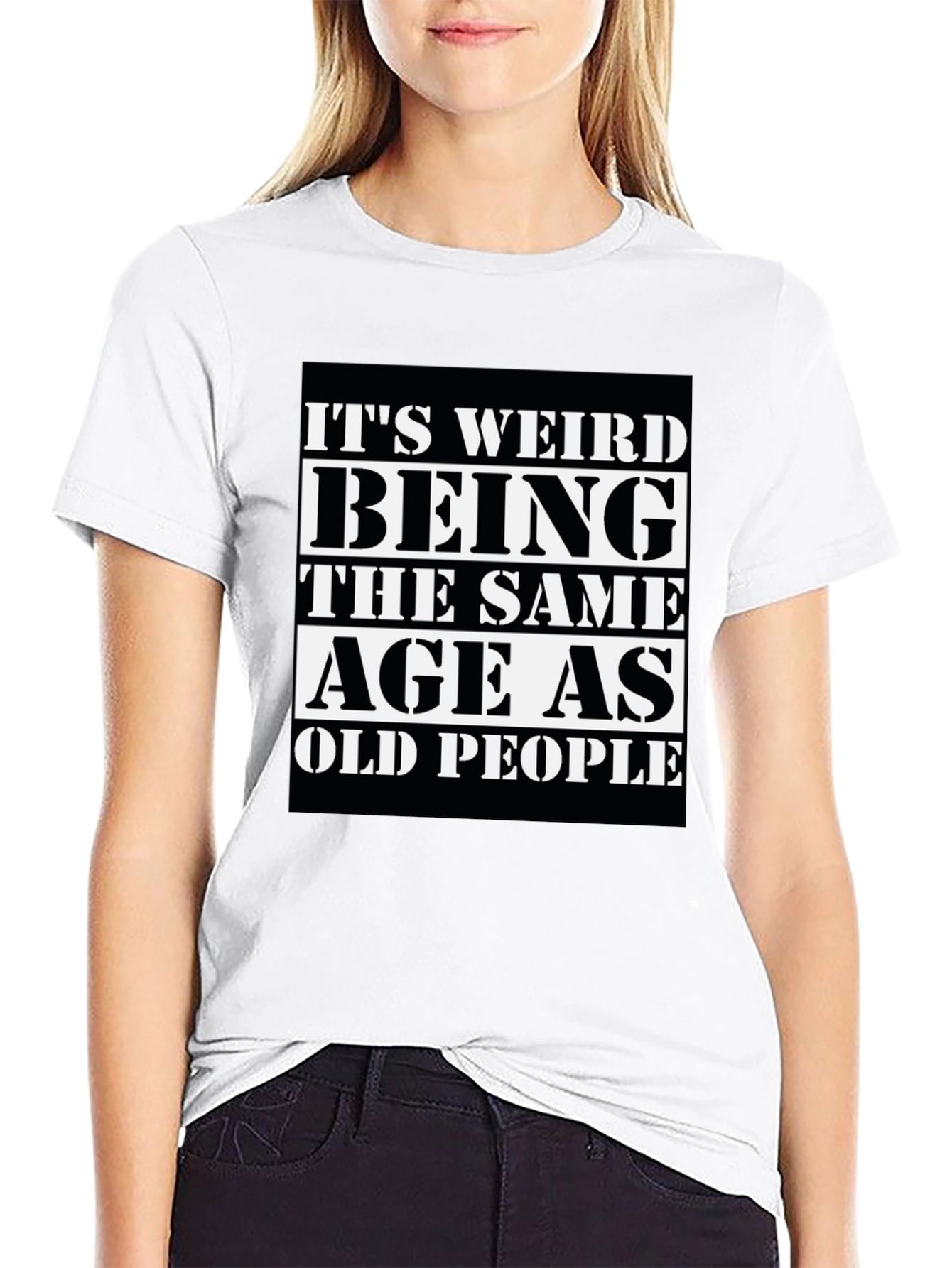 Funny Old People Graphic Tee