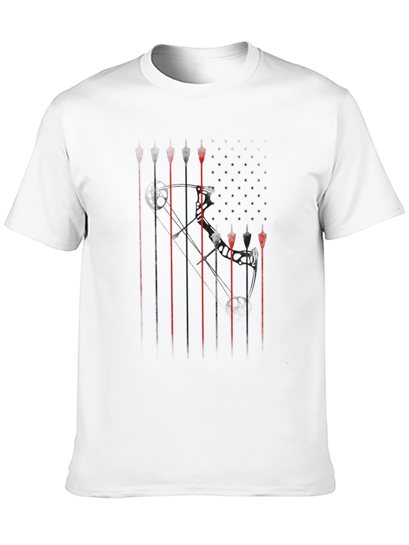 Graphic Print Black T-Shirt